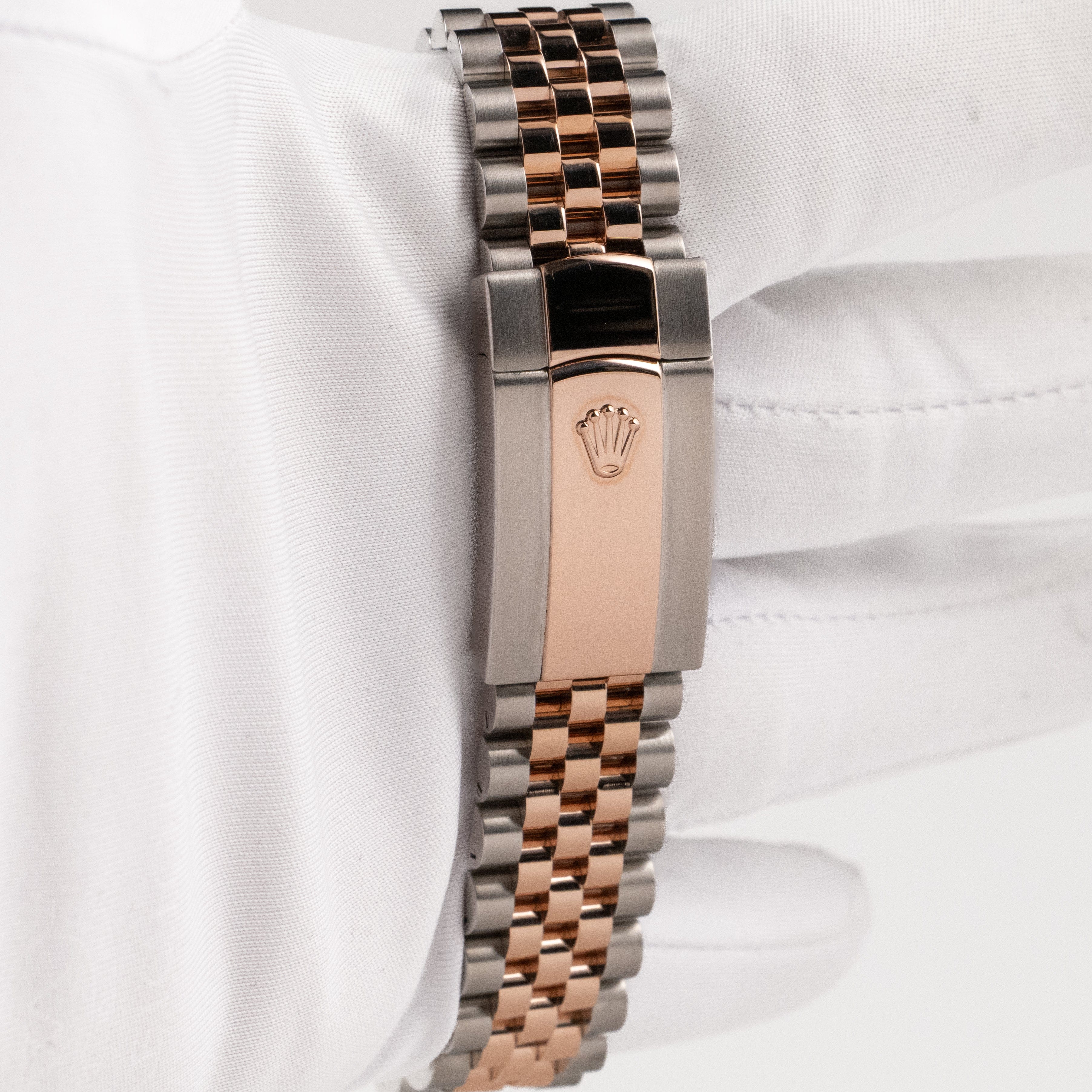 Datejust Rose Gold & Steel Jubilee Brown Dial 41mm Product Image 9