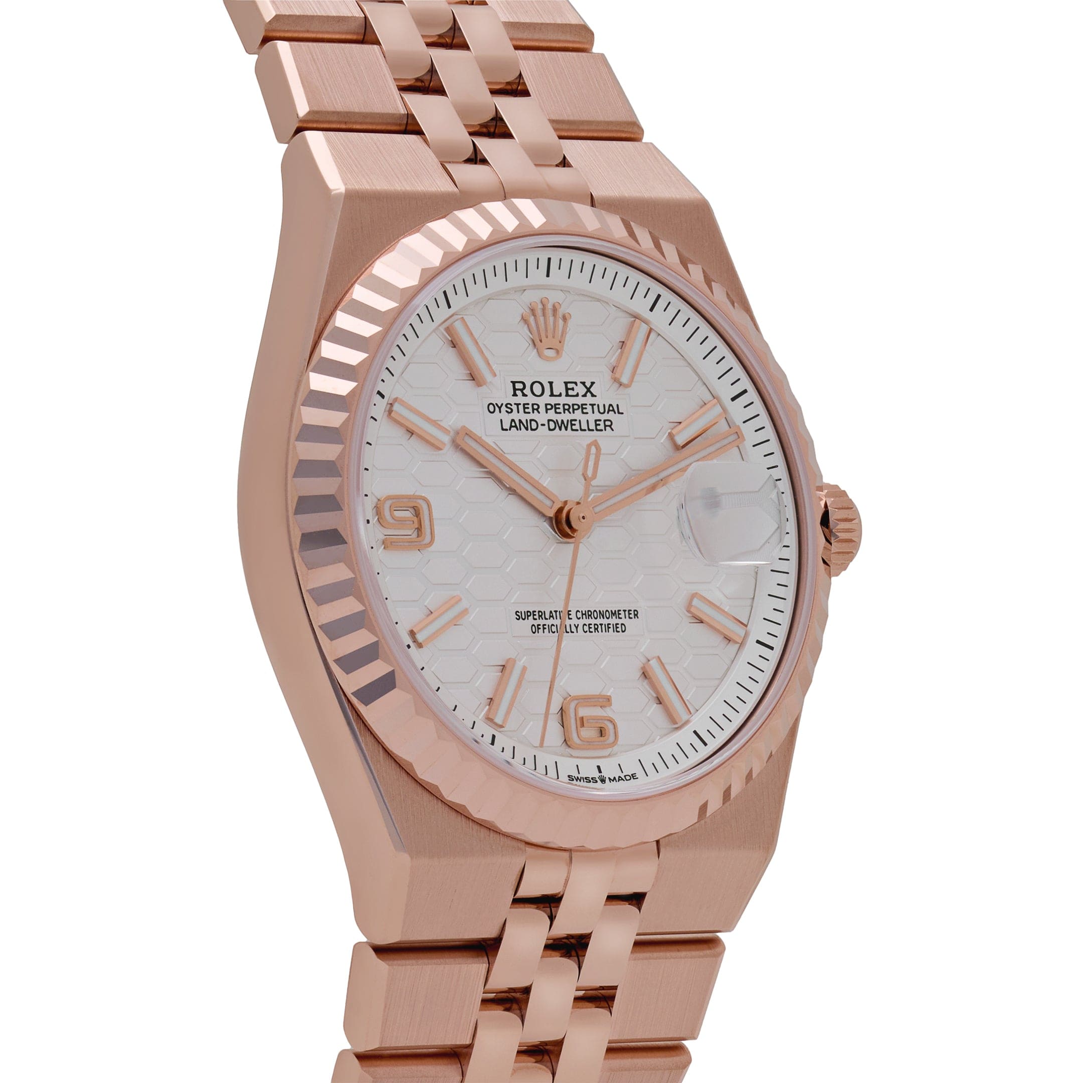 Land-Dweller Rose Gold Jubilee White Dial 36mm Product Image 2