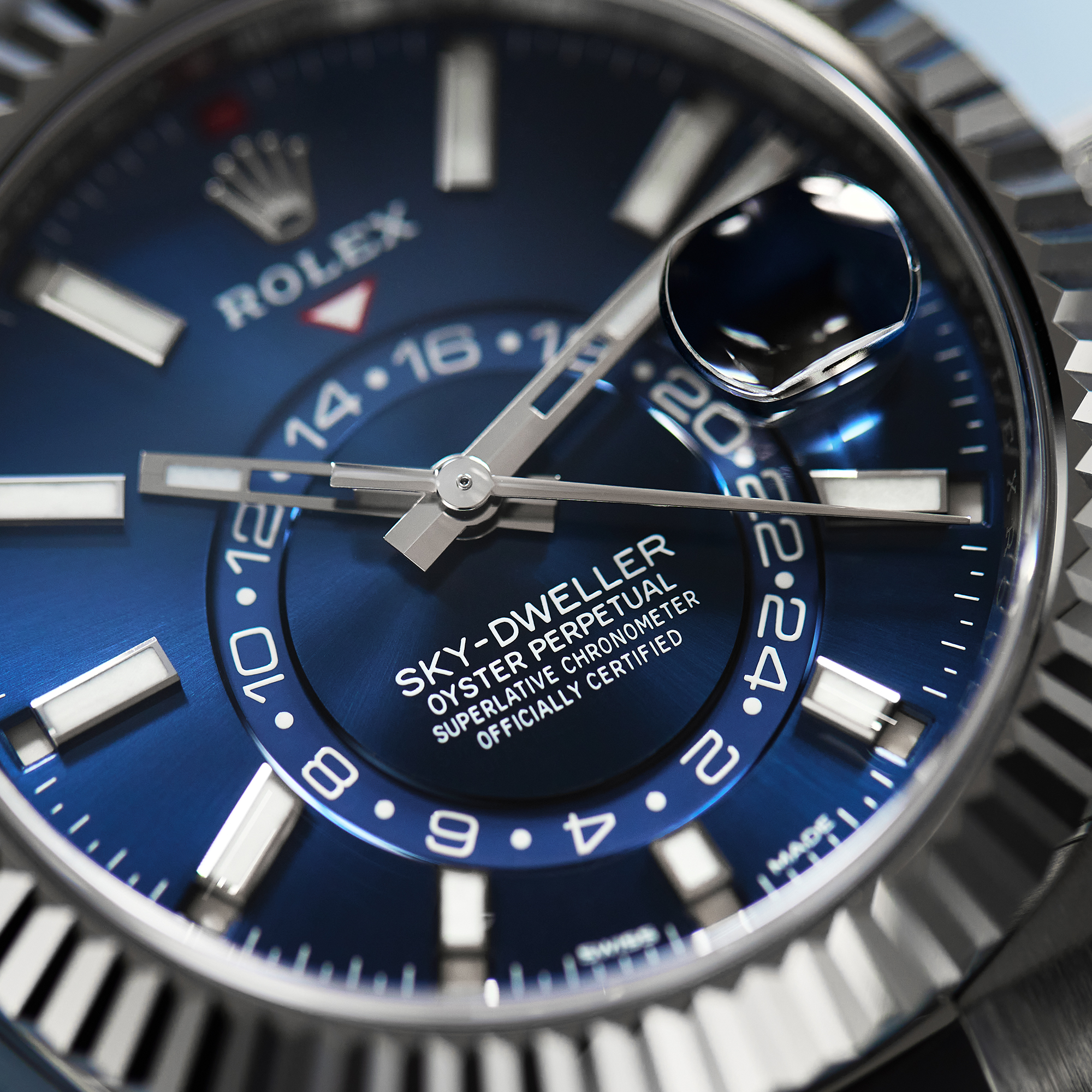 Sky-Dweller Steel Blue Dial 42mm Product Image