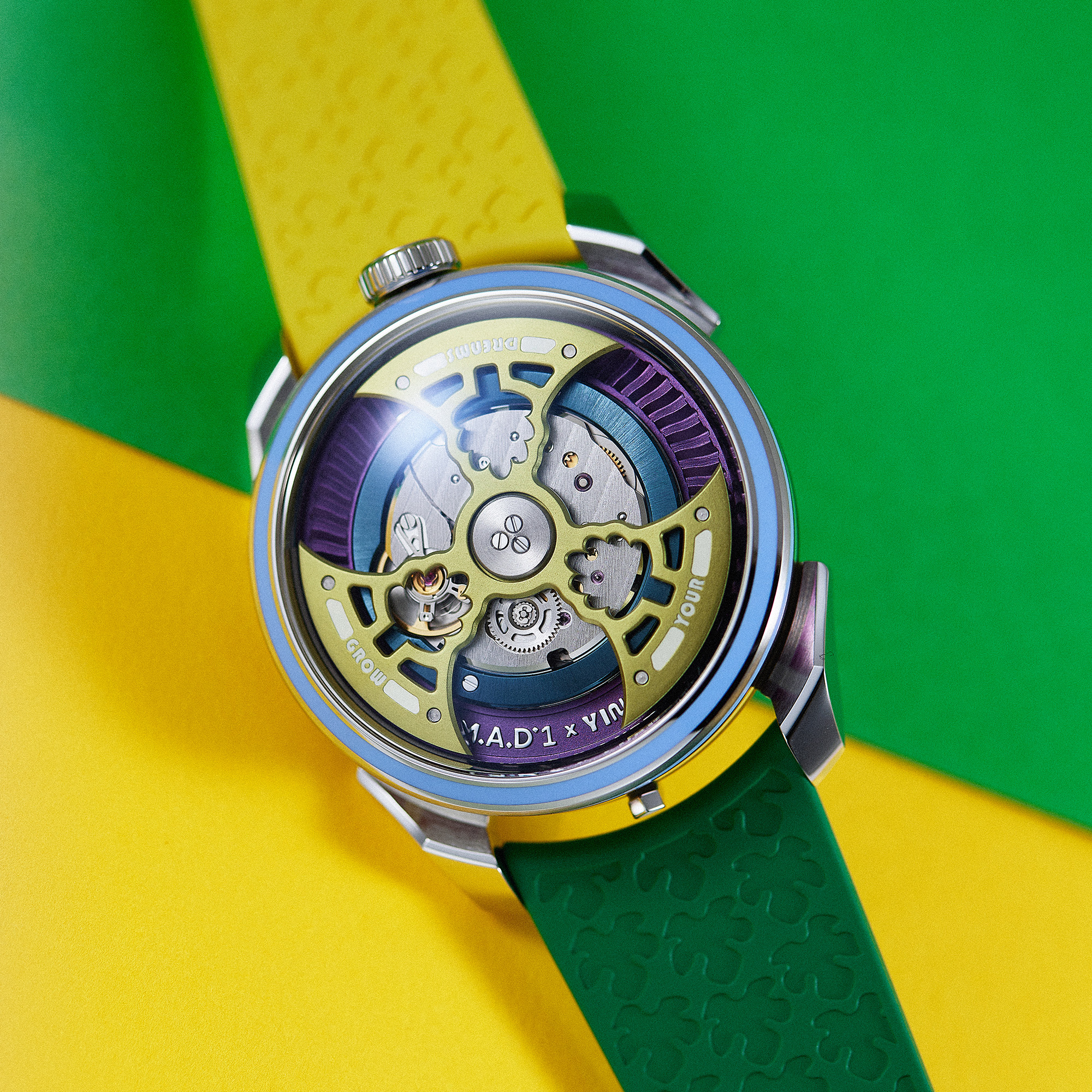 M.A.D.1S ‘Grow Your Dreams’ Steel 42mm Product Image
