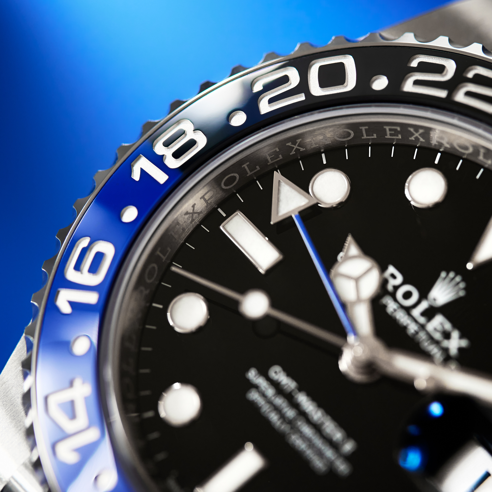GMT-Master II Steel Jubilee Black Dial "Batgirl" 40mm Product Image 3