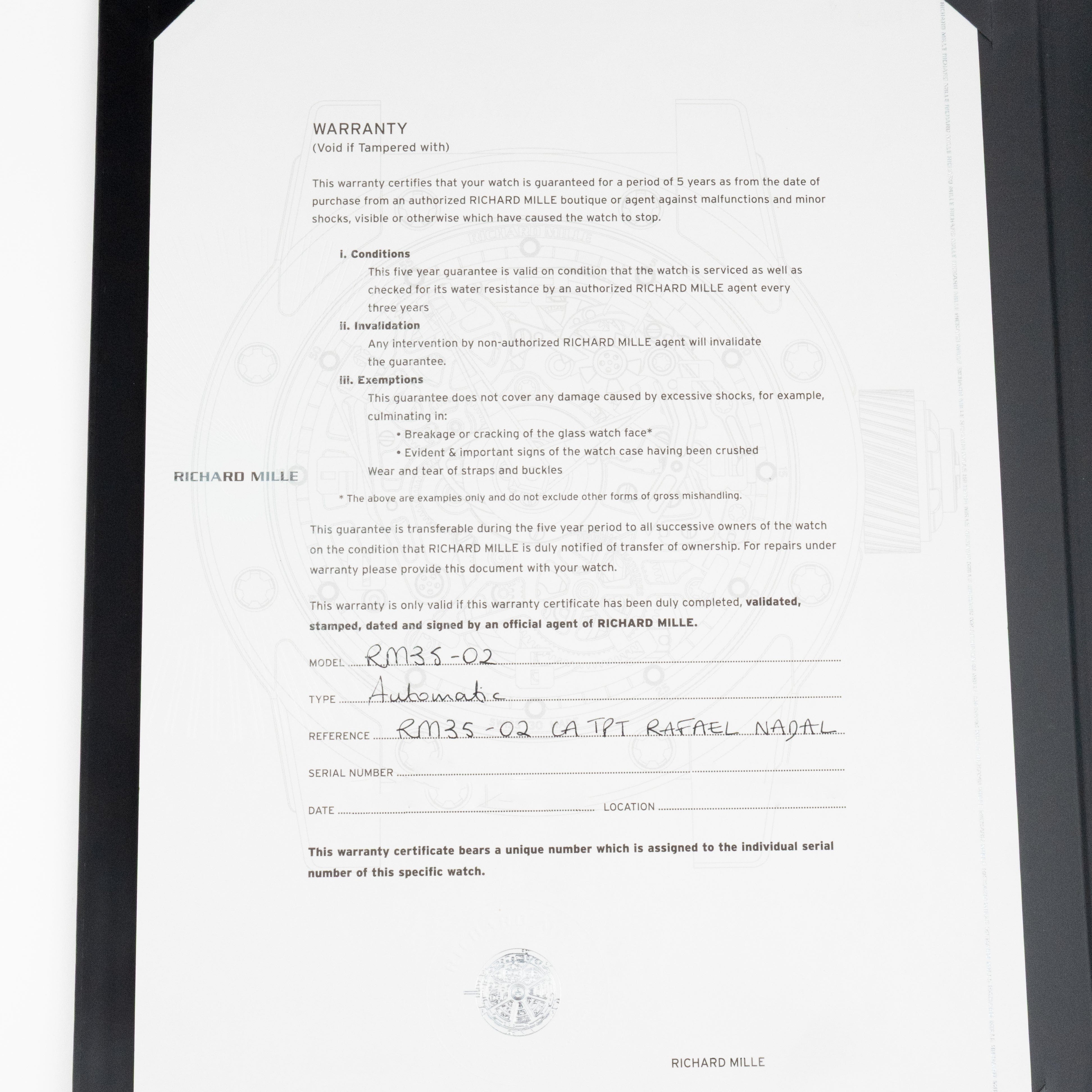 RM35-02 Automatic Rafael Nadal Product Image 12