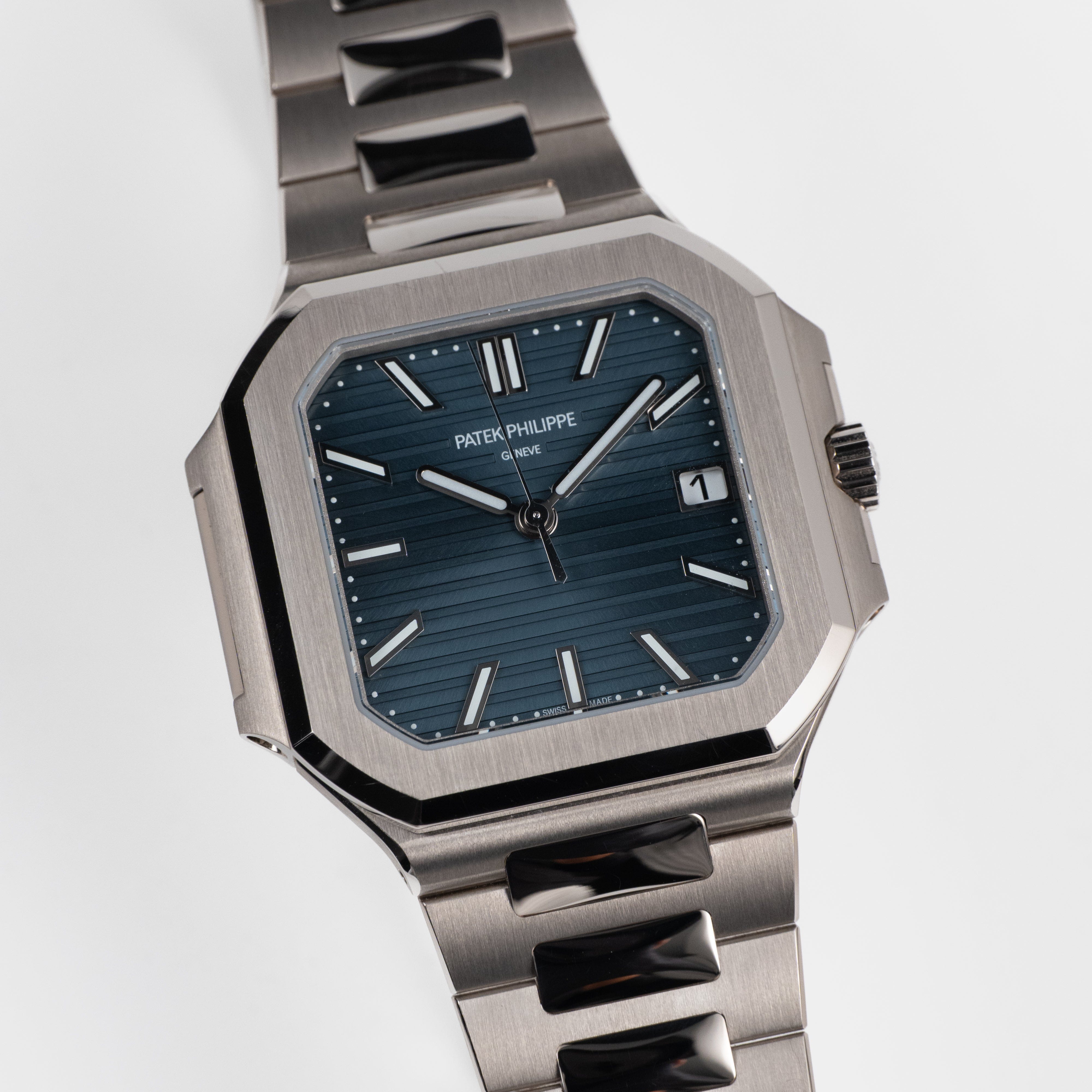 Cubitus White Gold Blue Dial 40mm Product Image 1