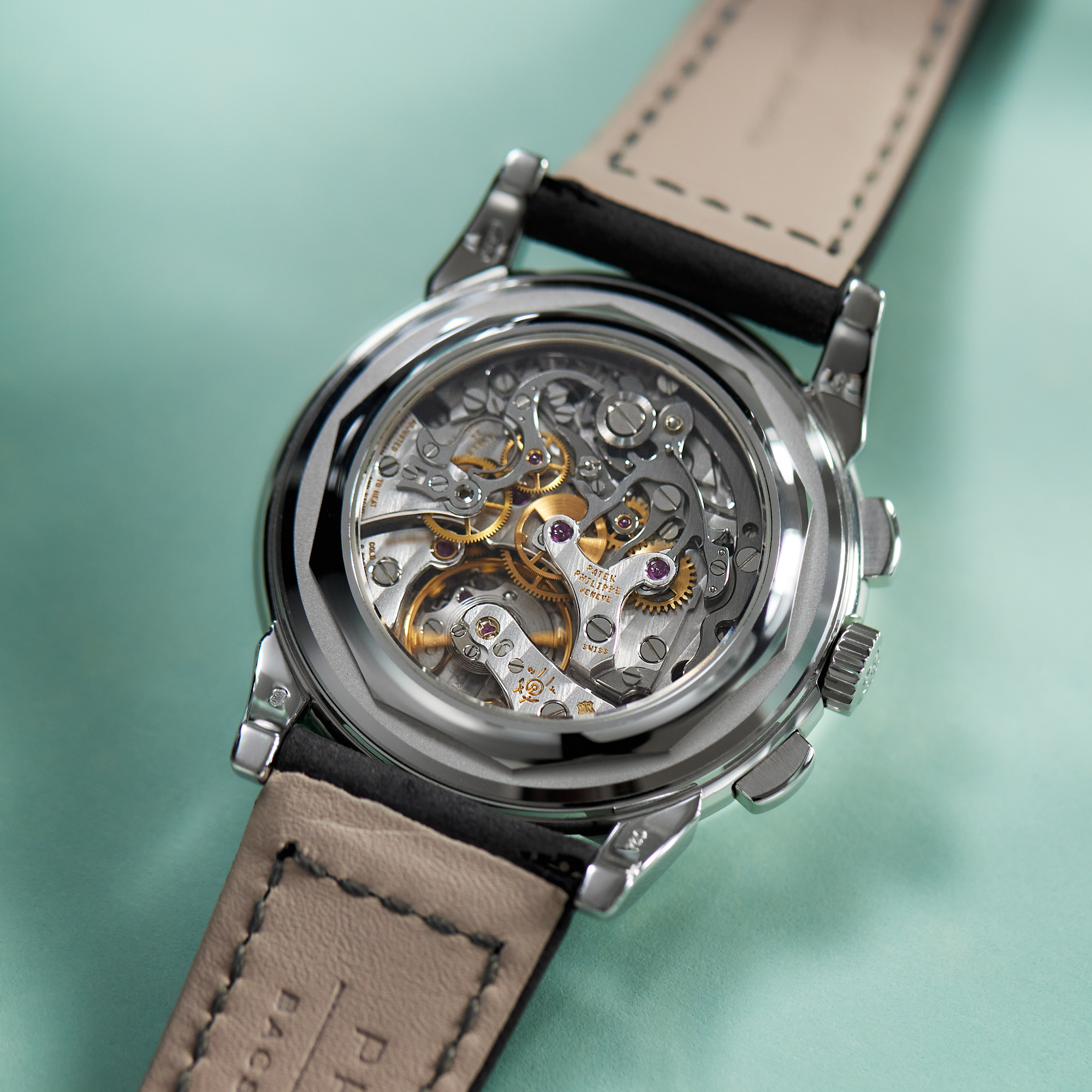 Perpetual Calendar Chronograph White Gold Silver Dial 40mm Product Image 15