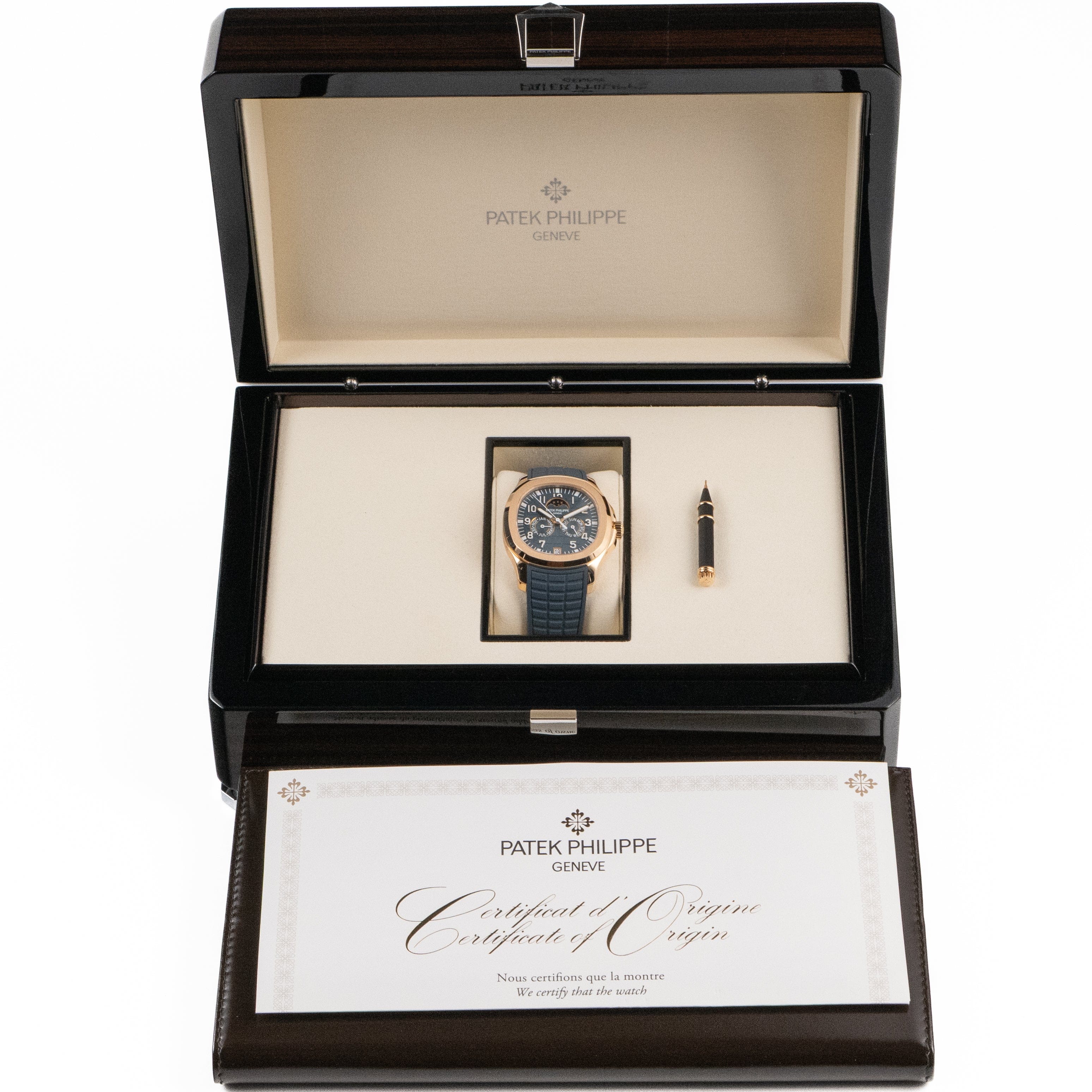 Aquanaut Luce Annual Calendar Rose Gold Blue Dial 39mm Product Image 10