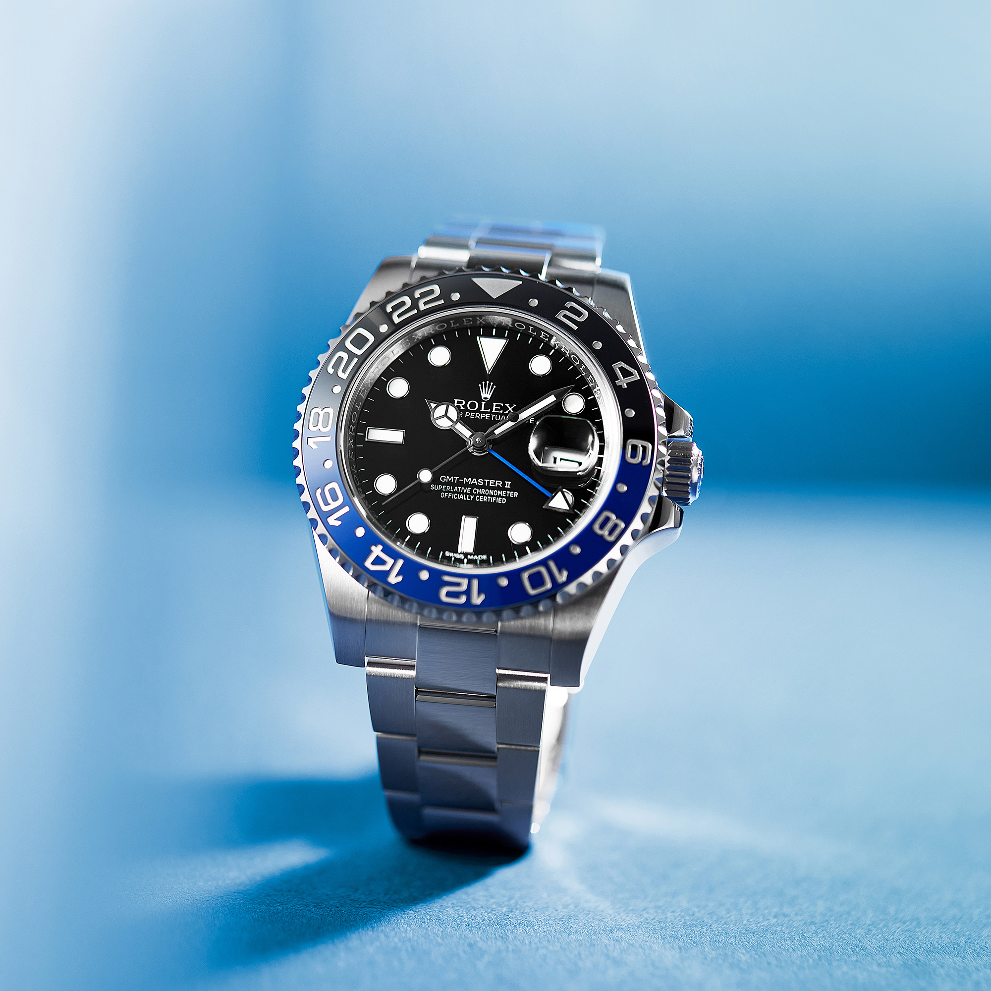 GMT-Master II Steel Black Dial "Batman" 40mm Product Image