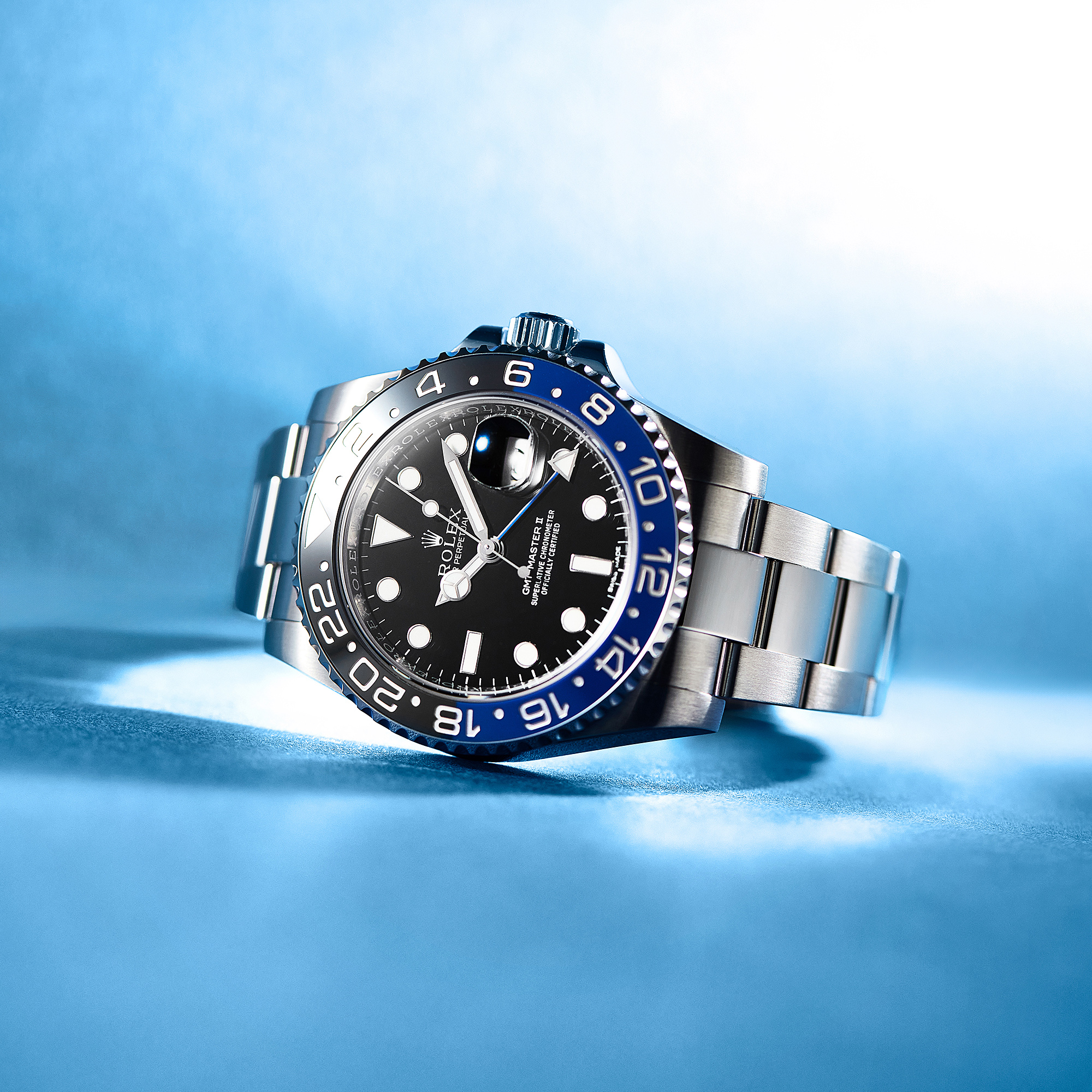GMT-Master II Steel Black Dial "Batman" 40mm Product Image