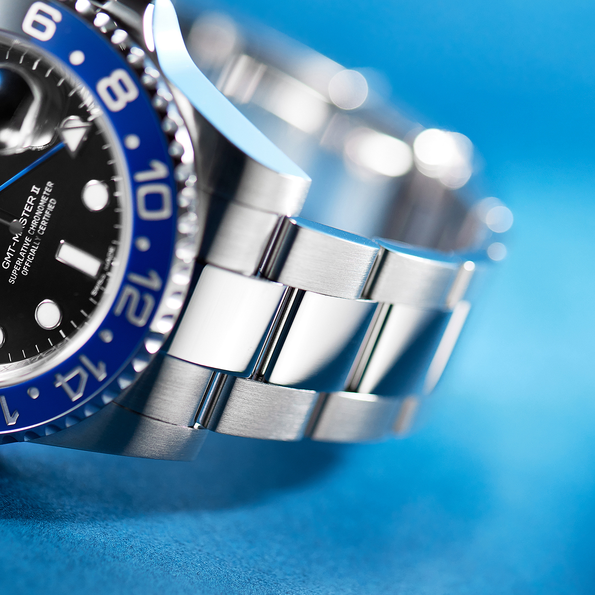 GMT-Master II Steel Black Dial "Batman" 40mm Product Image