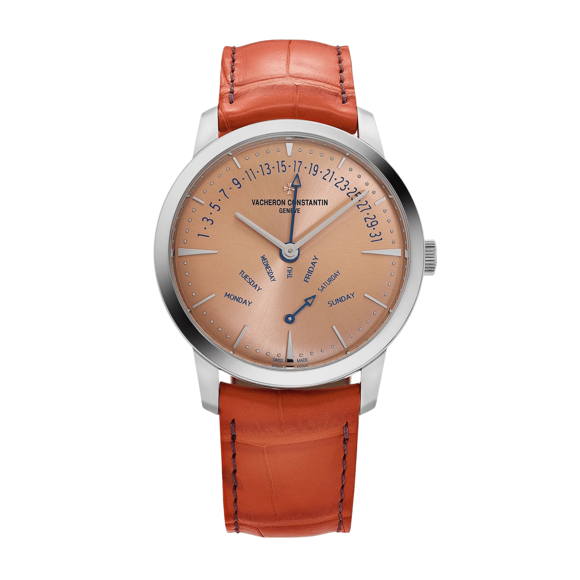  Patrimony Retrograde Day-Date Platinum Pink Dial 43mm Product Image