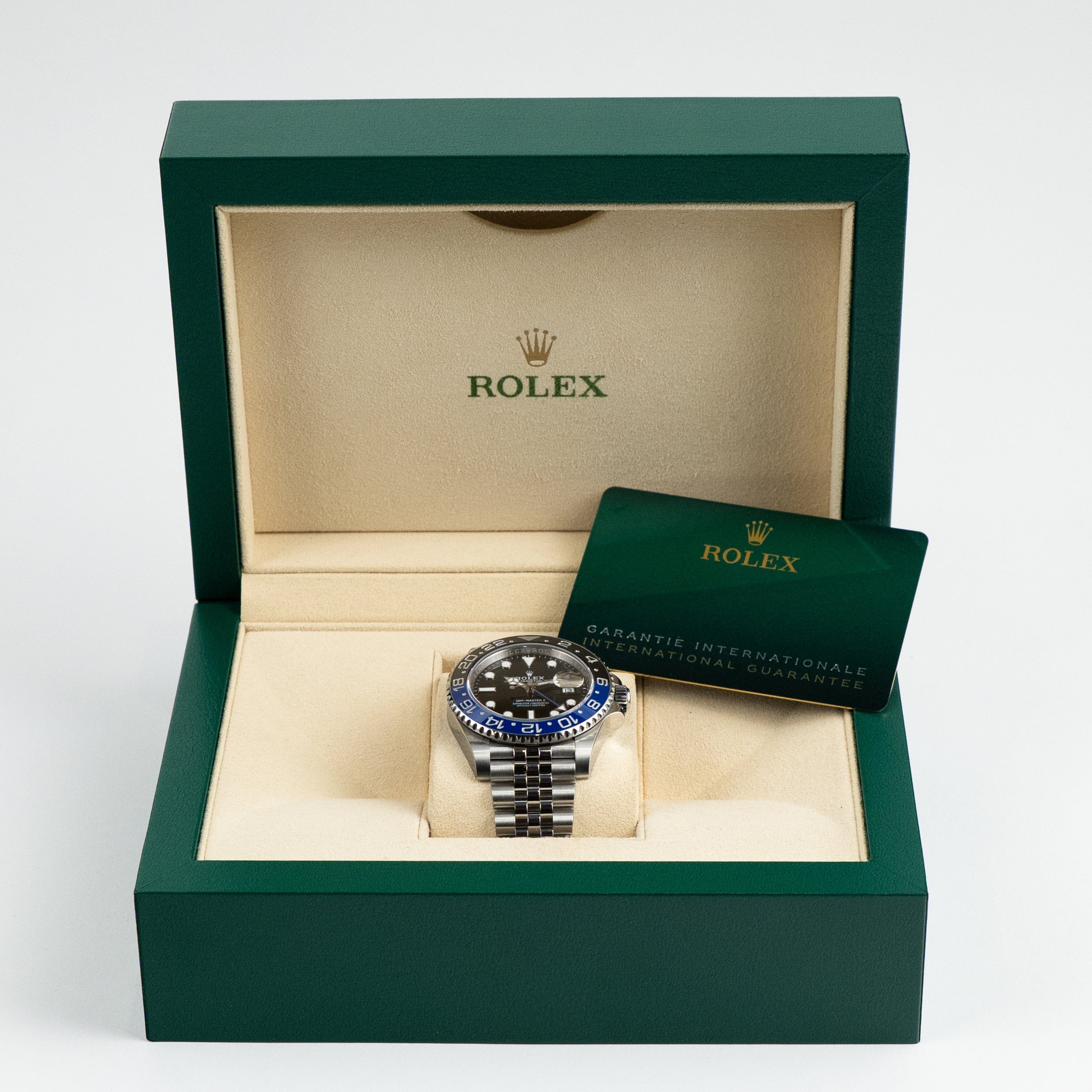 GMT-Master II Steel Jubilee Black Dial "Batgirl" 40mm Product Image 10