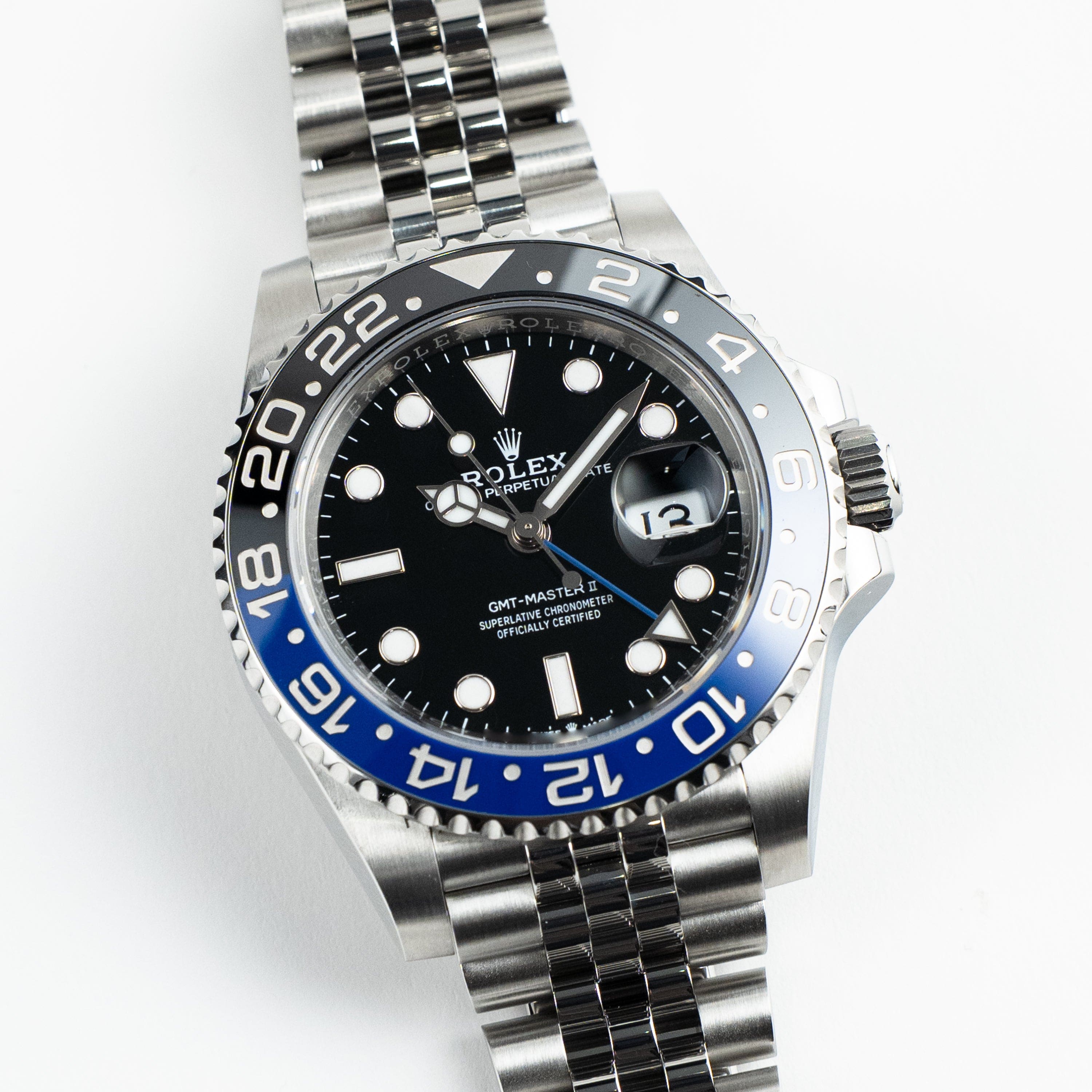 GMT-Master II Steel Jubilee Black Dial "Batgirl" 40mm Product Image 1