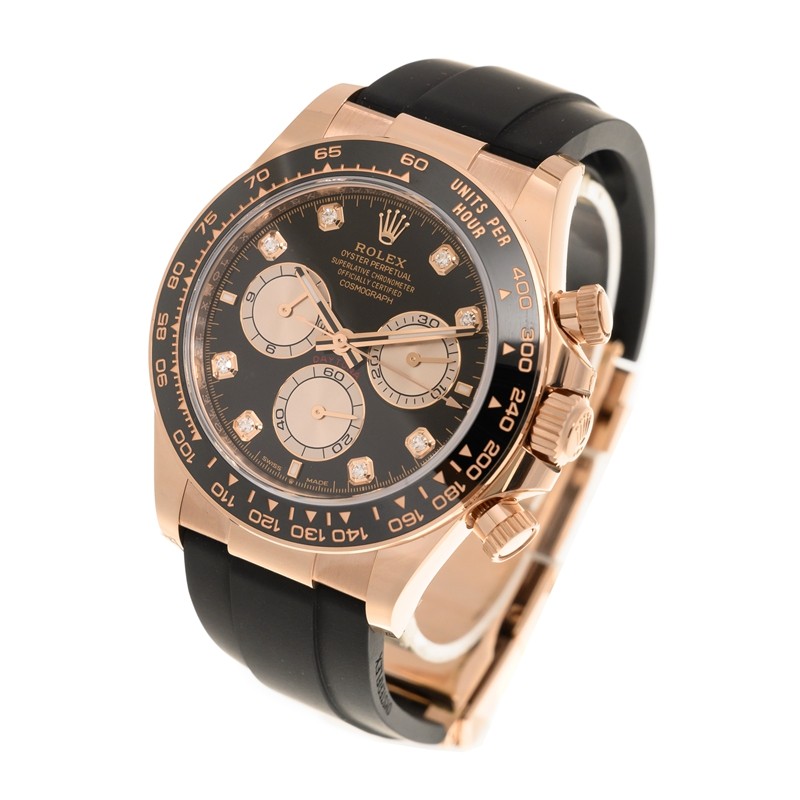 Daytona Rose Gold Oysterflex Black Dial 40mm Product Image 2