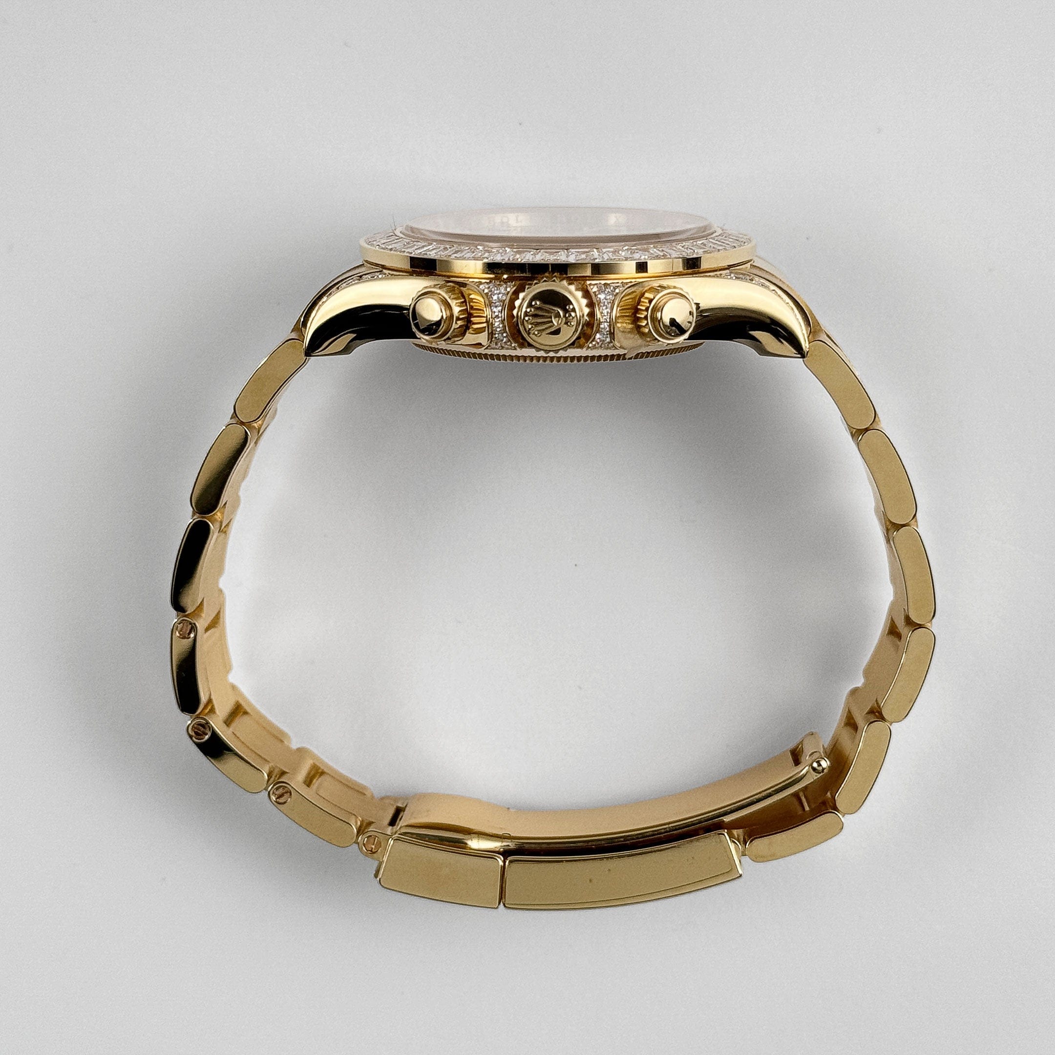 Daytona "Eye of the Tiger" Yellow Gold Diamond Tiger Pave Dial 40mm Product Image 4