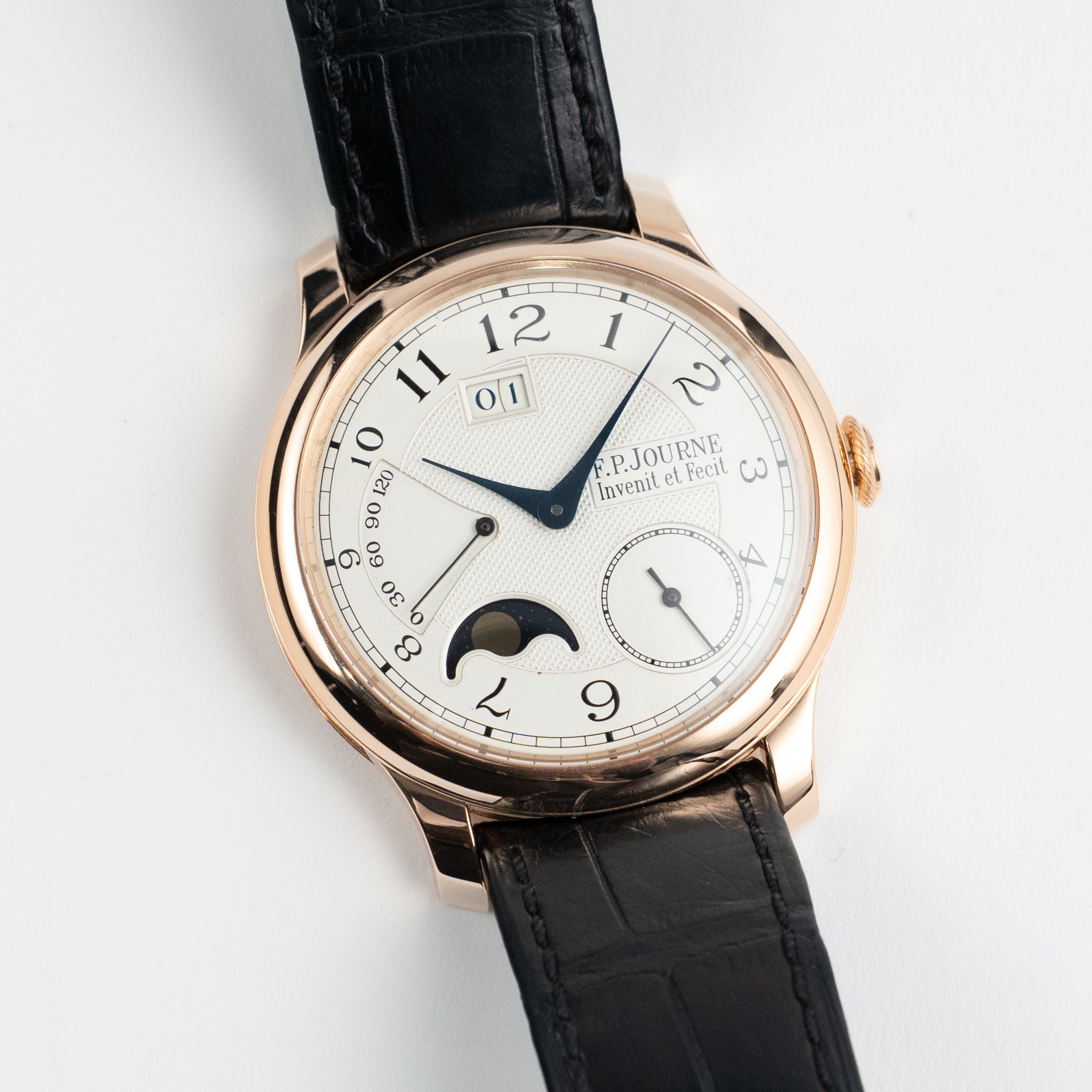 Octa Automatique Lune Rose Gold Silver Dial 40mm Product Image 1