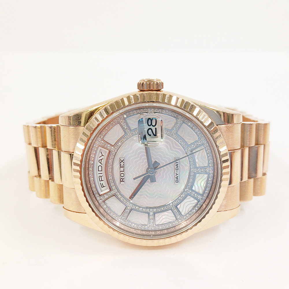 Day-Date Rose Gold Mother of Pearl Dial 36mm Product Image 2