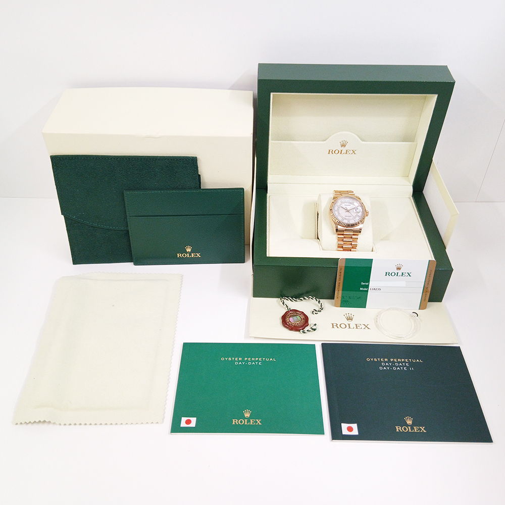 Day-Date Rose Gold Mother of Pearl Dial 36mm Product Image 10