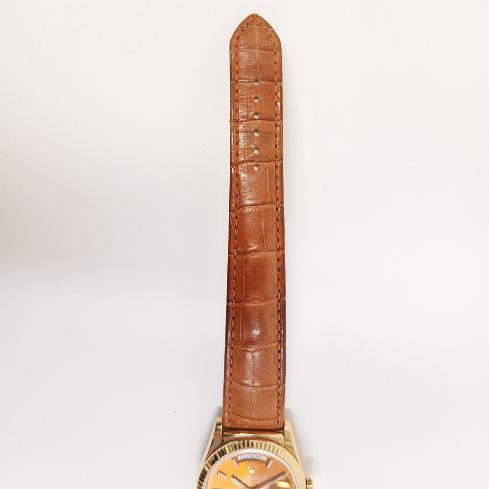 Day-Date Yellow Gold Cognac Dial 36mm Product Image 4