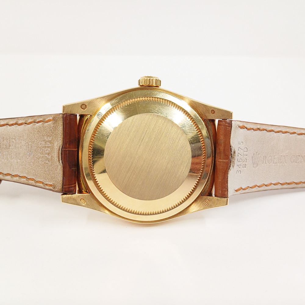 Day-Date Yellow Gold Cognac Dial 36mm Product Image 8