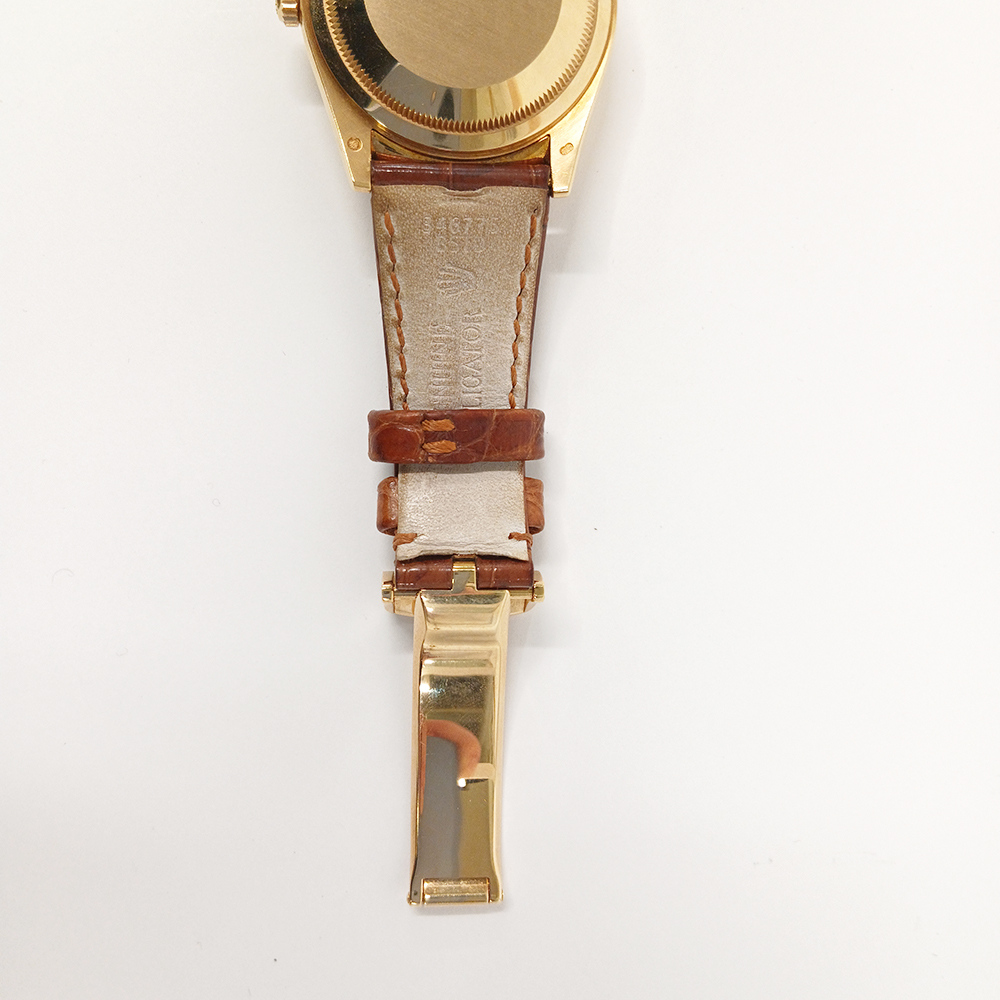Day-Date Yellow Gold Cognac Dial 36mm Product Image 6