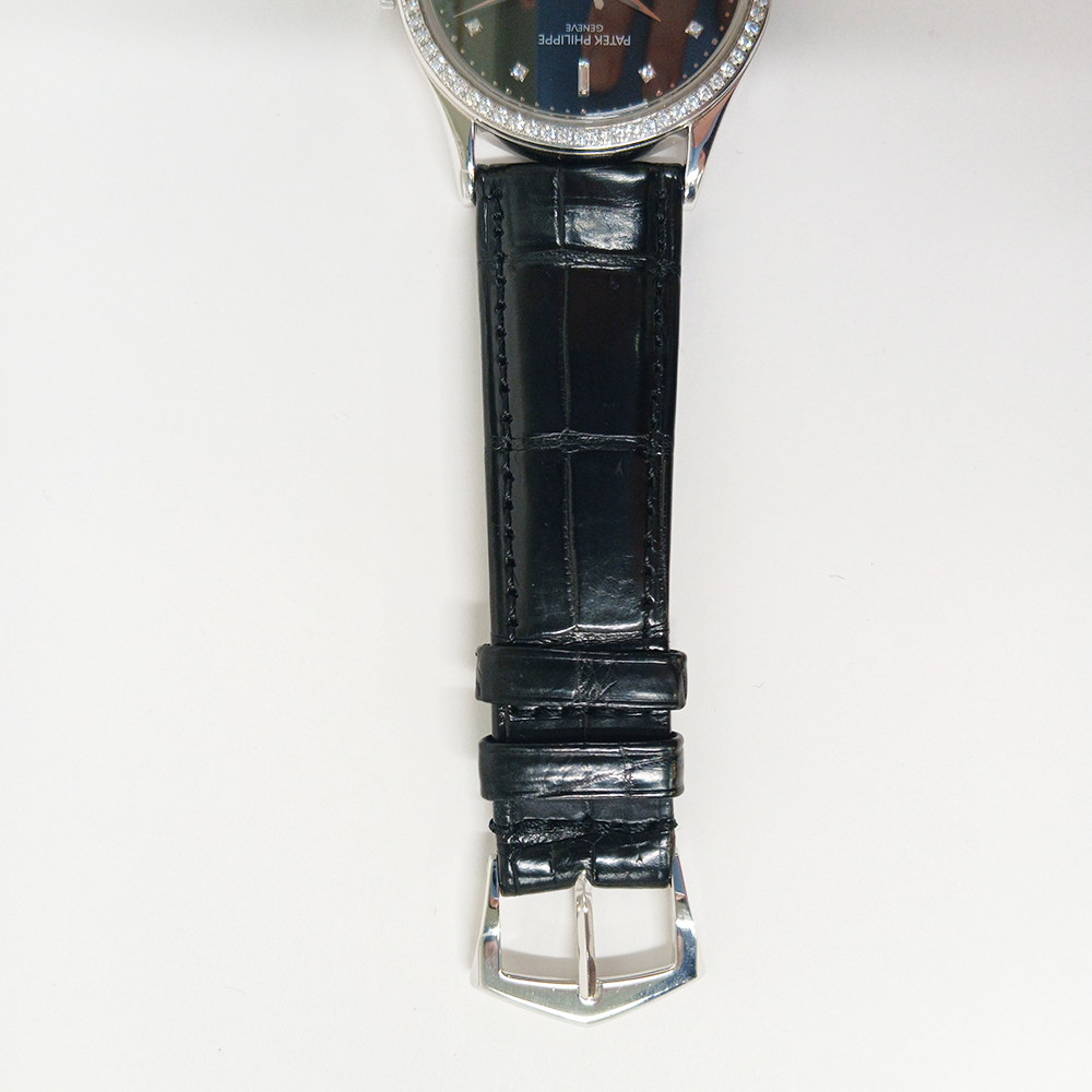 Calatrava White Gold Diamond Black Dial 38mm Product Image 4