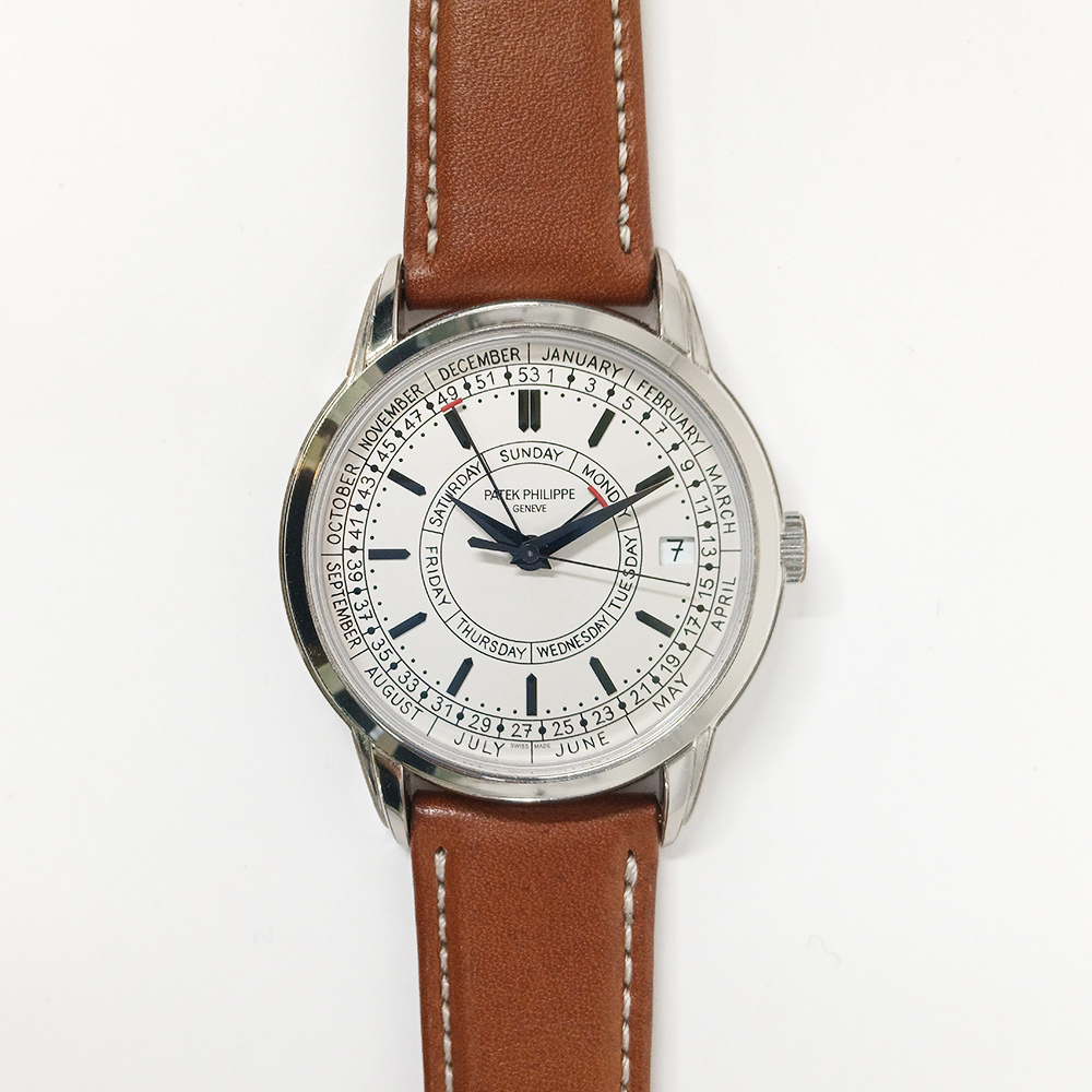 Calatrava Weekly Calendar Steel Silver Dial 40mm Product Image 1