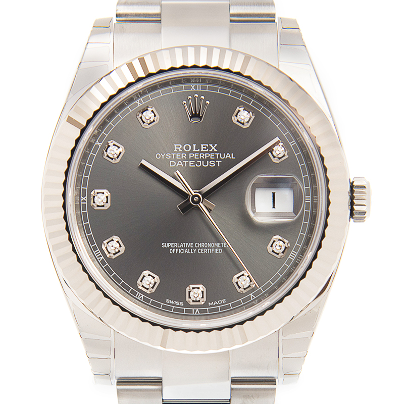 Datejust Steel Grey Dial 41mm Product Image 3