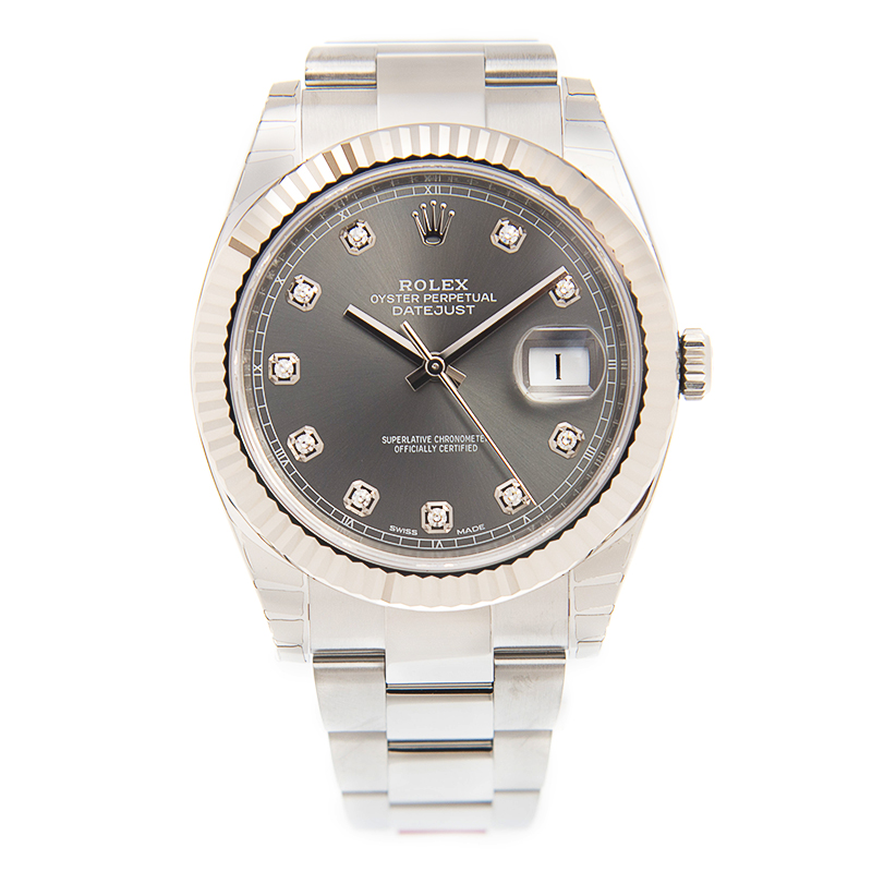 Datejust Steel Grey Dial 41mm Product Image 1