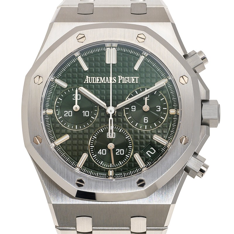 Royal Oak Chronograph Steel Green Dial 41mm Product Image 3