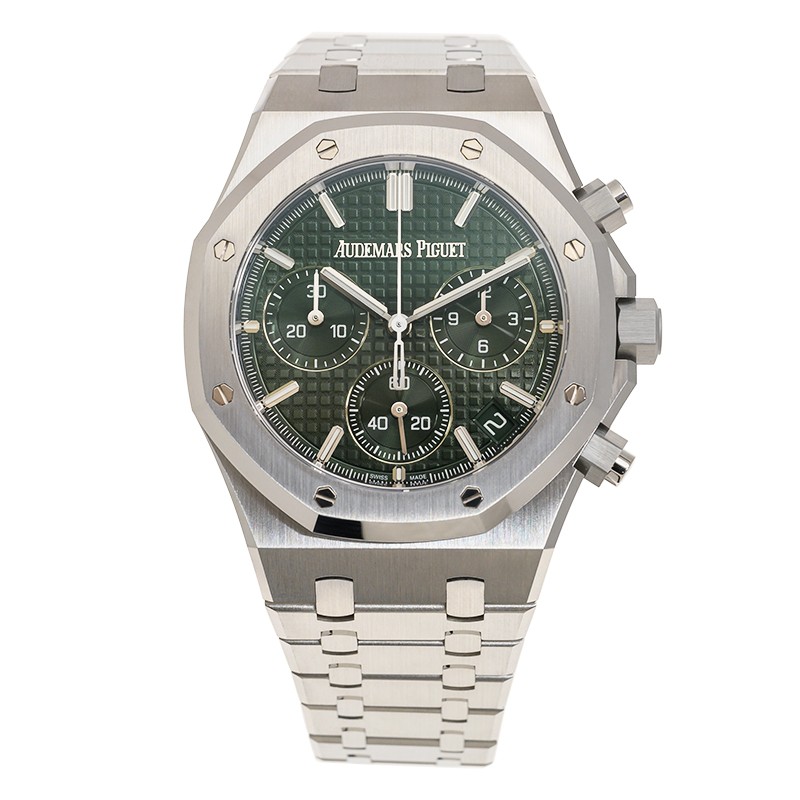 Royal Oak Chronograph Steel Green Dial 41mm Product Image 1
