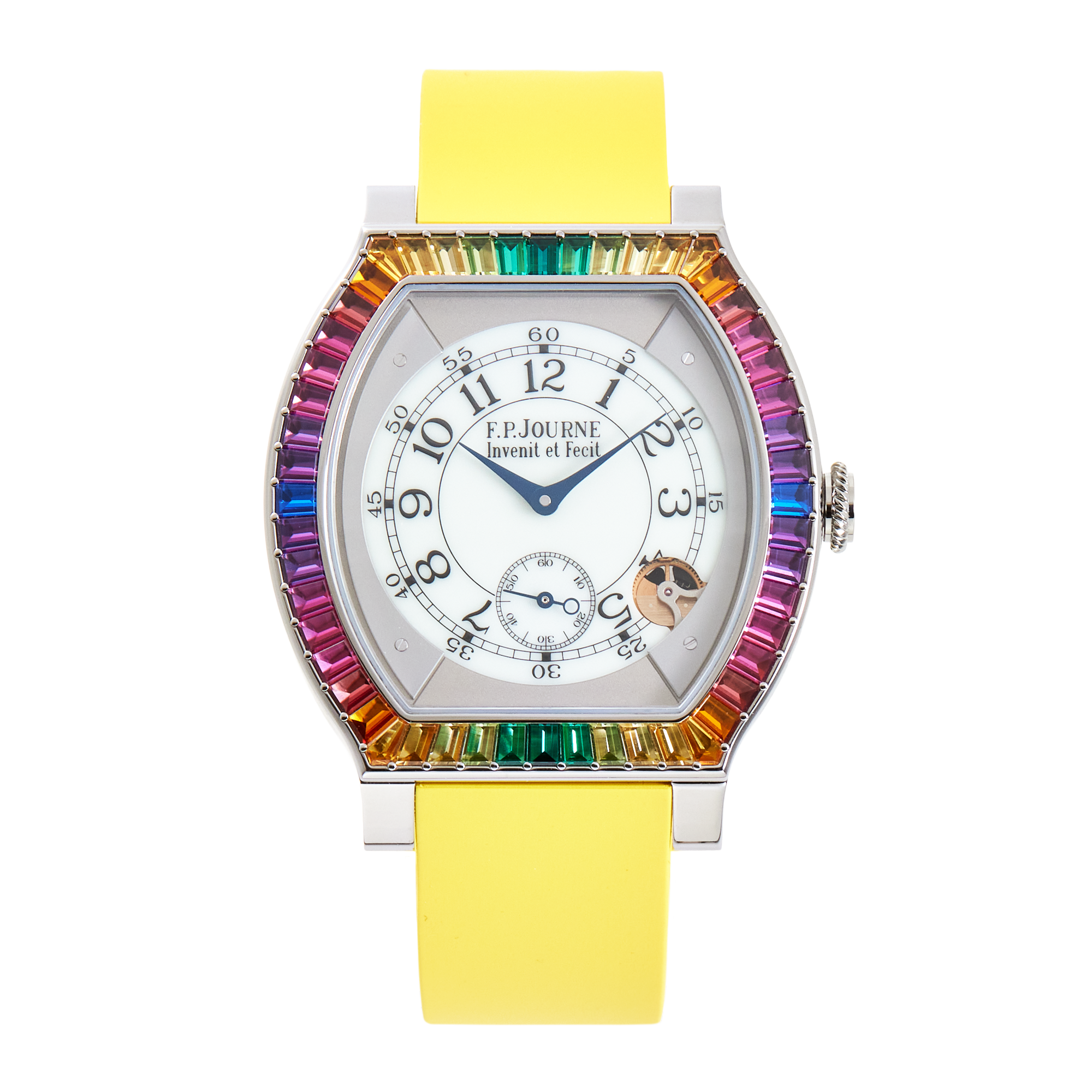 Élégante "Gino's Dream" Titanium Rainbow White Dial 48mm Product Image