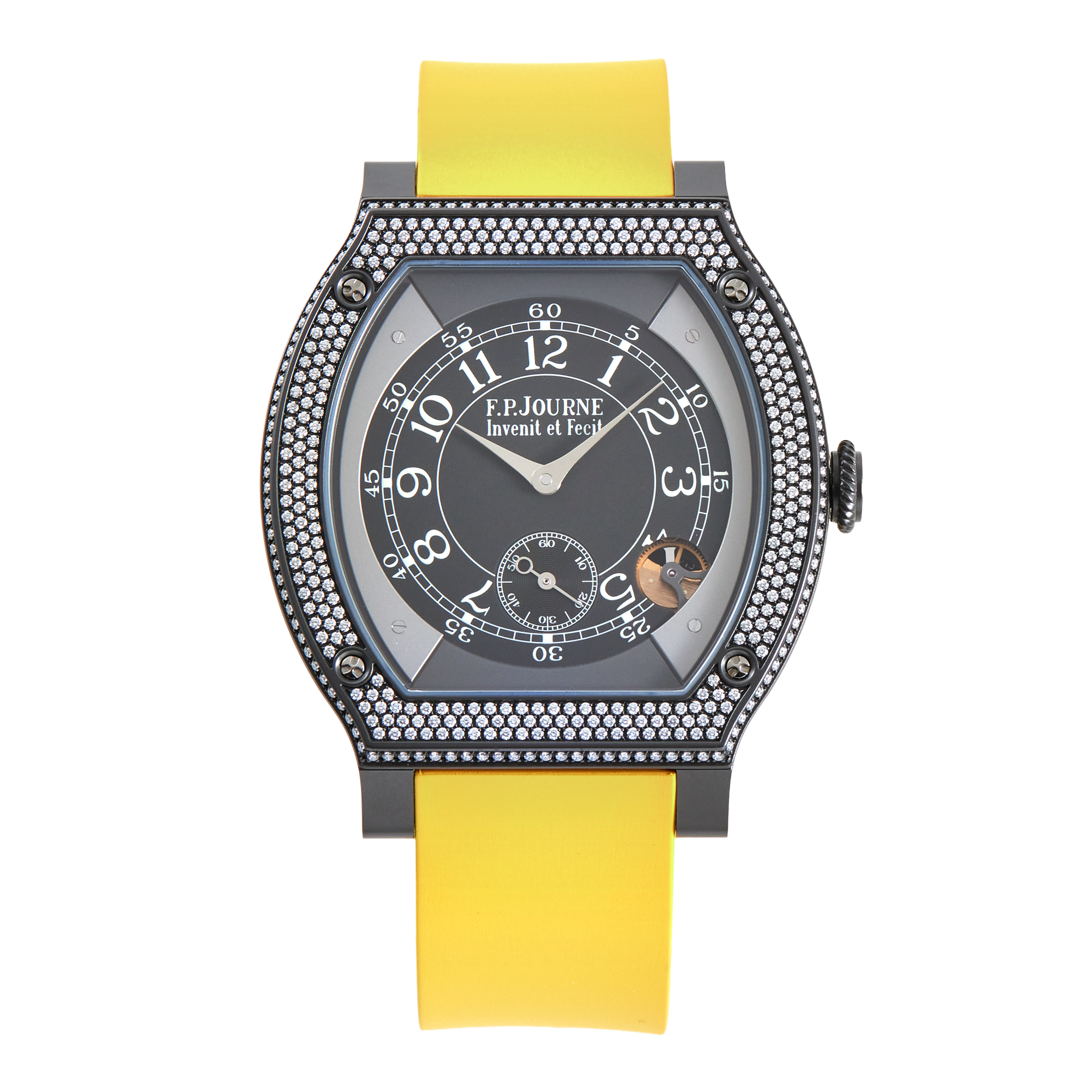 Élégante Titanium Diamond Black Dial 48mm Product Image