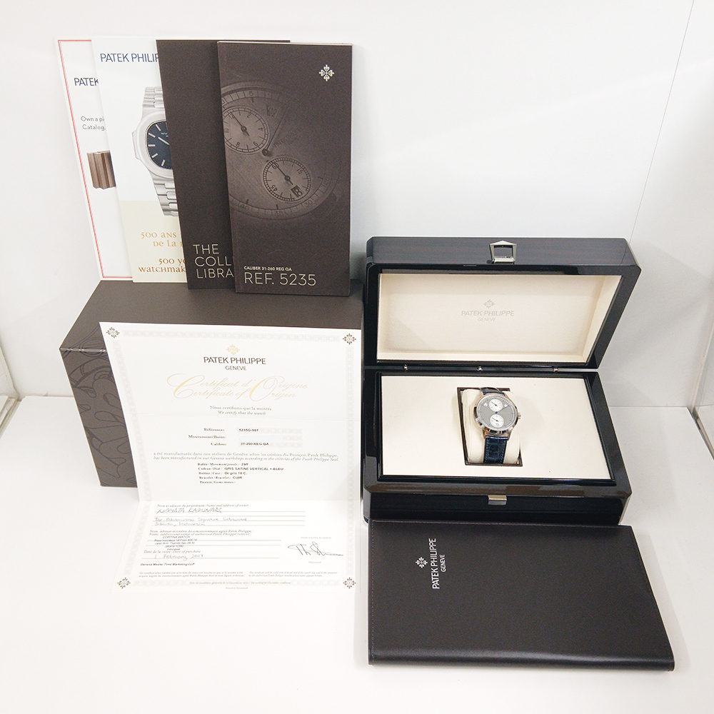 Complications Annual Calendar Regulator White Gold Silver Dial 40mm Product Image 9