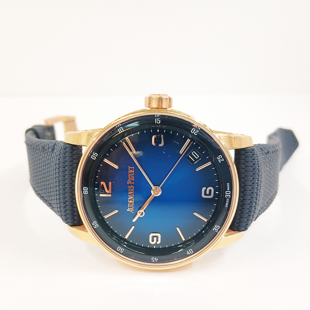 Code 11.59 Rose Gold Blue Dial 41mm Product Image 6