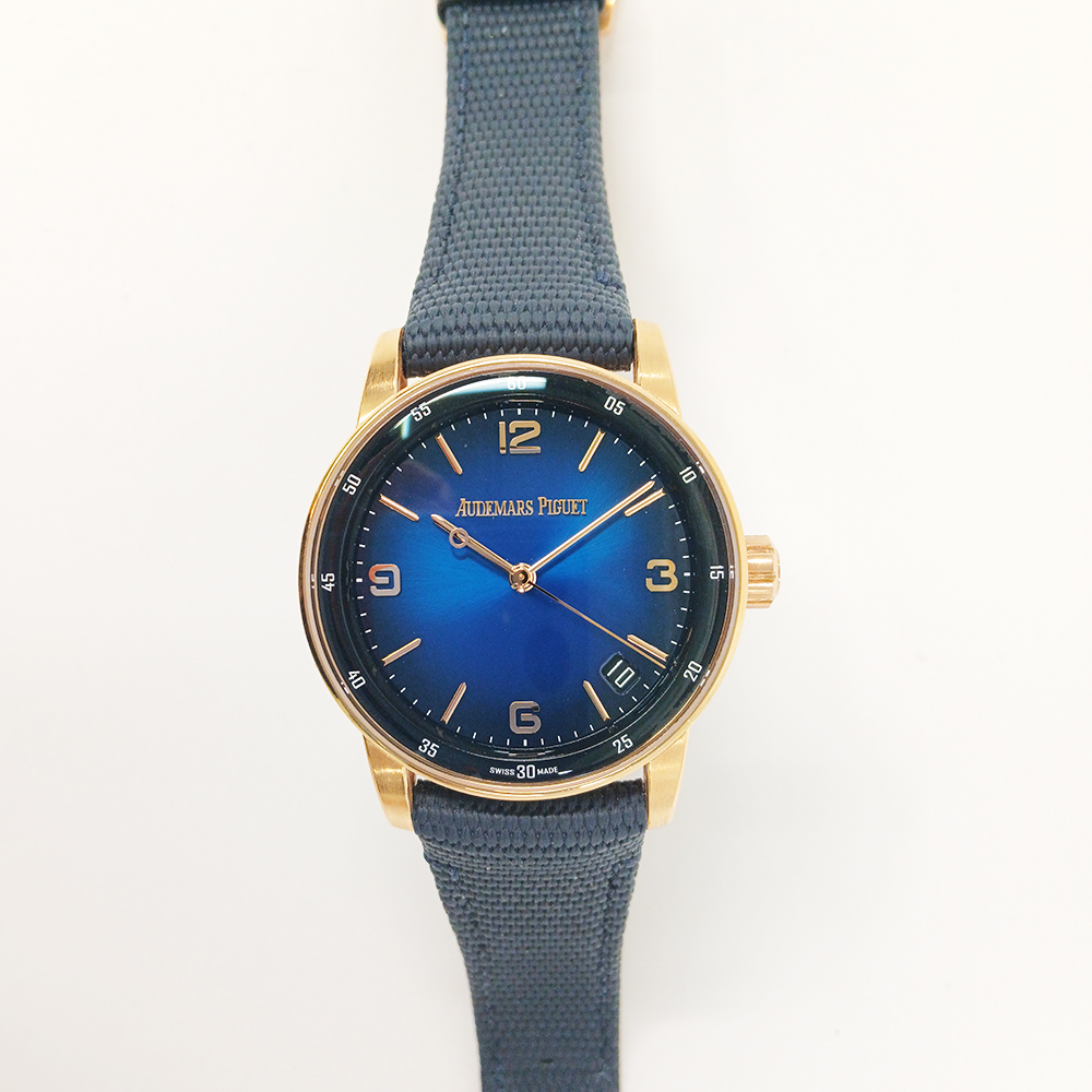 Code 11.59 Rose Gold Blue Dial 41mm Product Image 1
