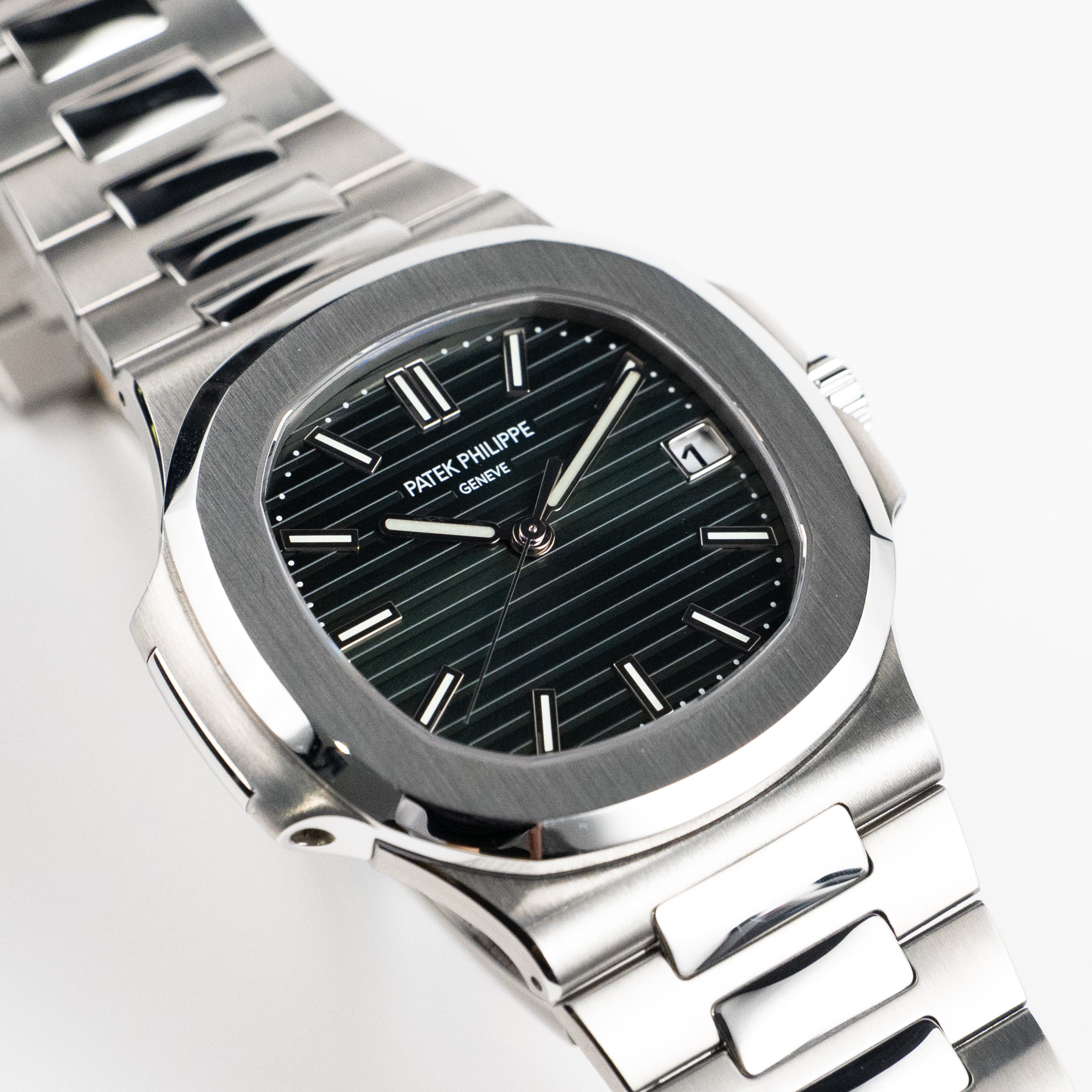 Nautilus Steel Green Dial 40mm Product Image 1
