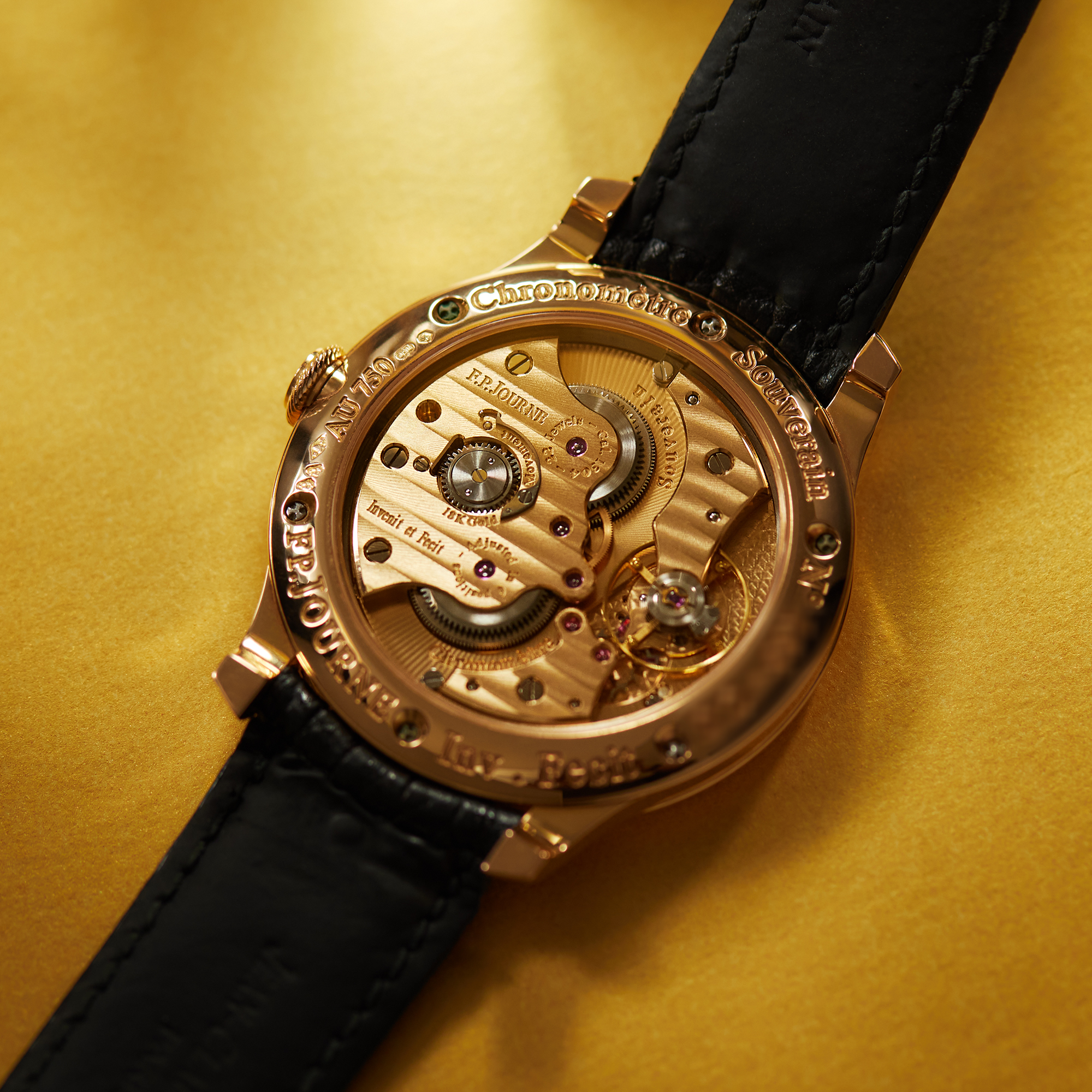 Chronomètre Souverain Rose Gold White Dial 40mm Product Image 13