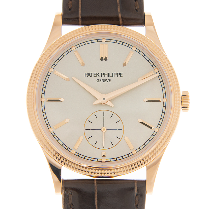 Calatrava Rose Gold Silver Dial 39mm Product Image 1