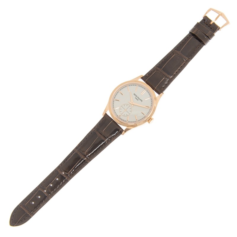 Calatrava Rose Gold Silver Dial 39mm Product Image 3
