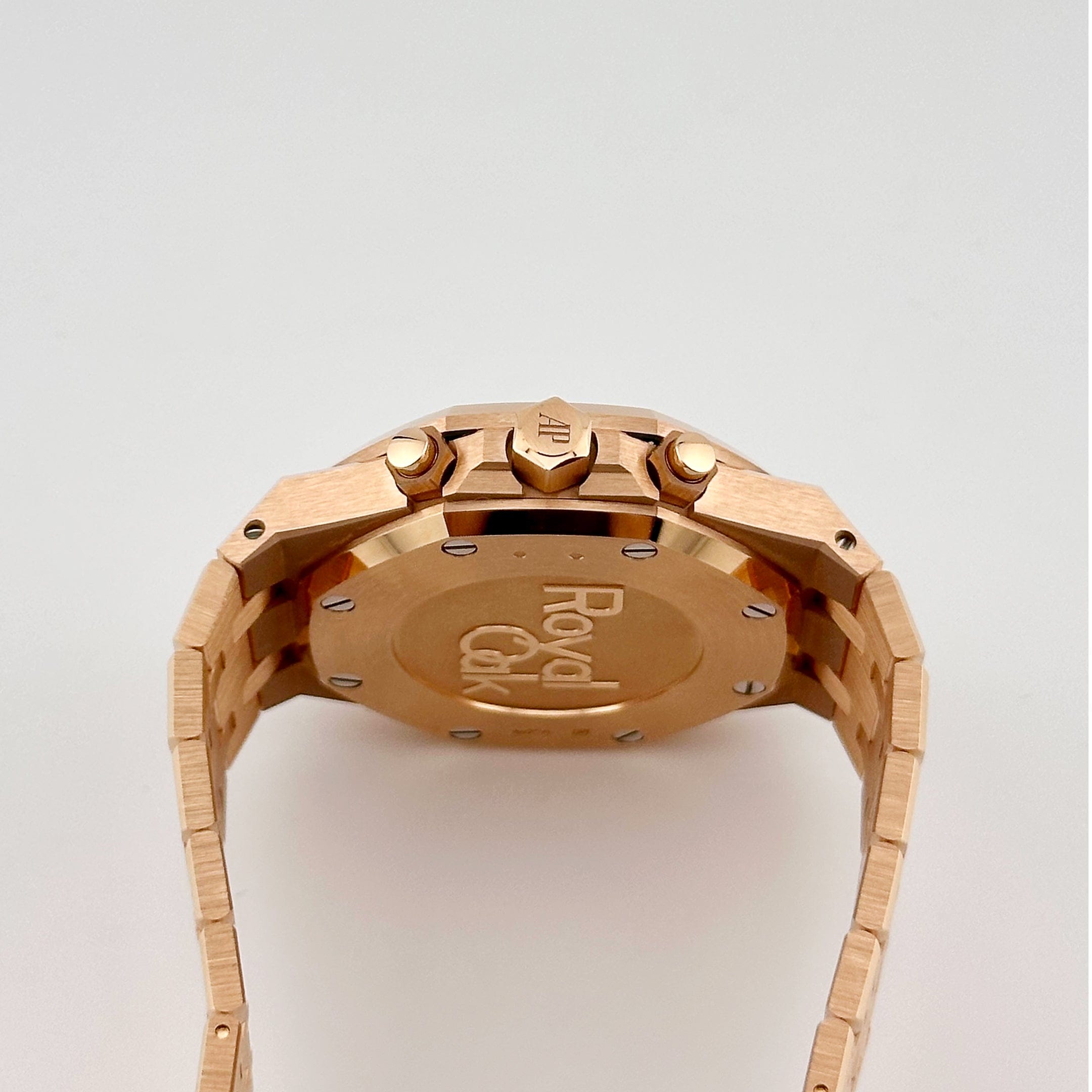 Royal Oak Chronograph Rose Gold Diamond Silver Dial 38mm Product Image 4