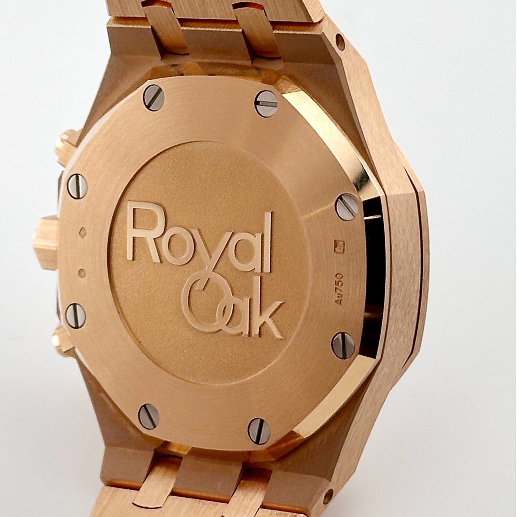 Royal Oak Chronograph Rose Gold Diamond Silver Dial 38mm Product Image 7