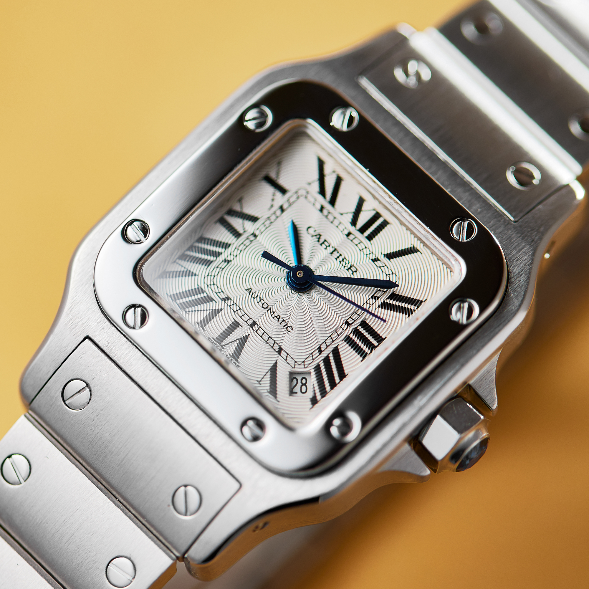 Santos Galbee Steel Silver Dial 24mm Product Image 12