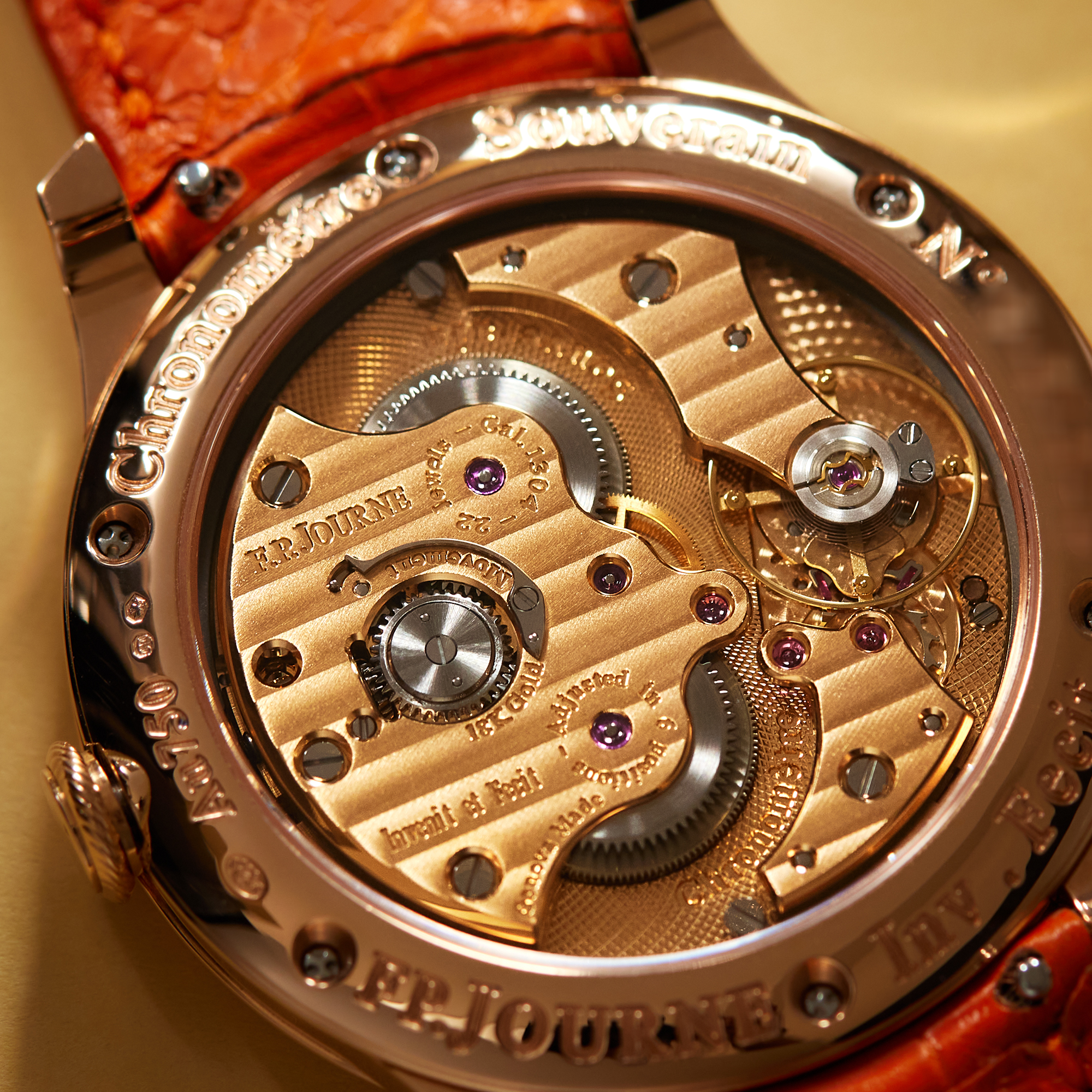 Chronometre Souverain Havana Rose Gold Brown Dial 40mm Product Image 15