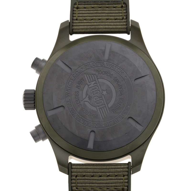 Pilot's Watch Chronograph Top Gun "Woodland" Ceramic Green Dial 44mm Product Image 2