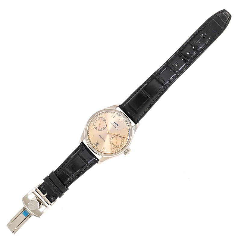 Portugieser Steel Beige Dial 42mm Product Image 3