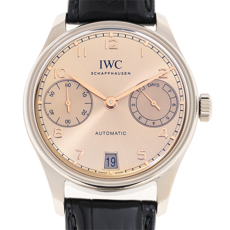 Portugieser Steel Beige Dial 42mm Product Image 1