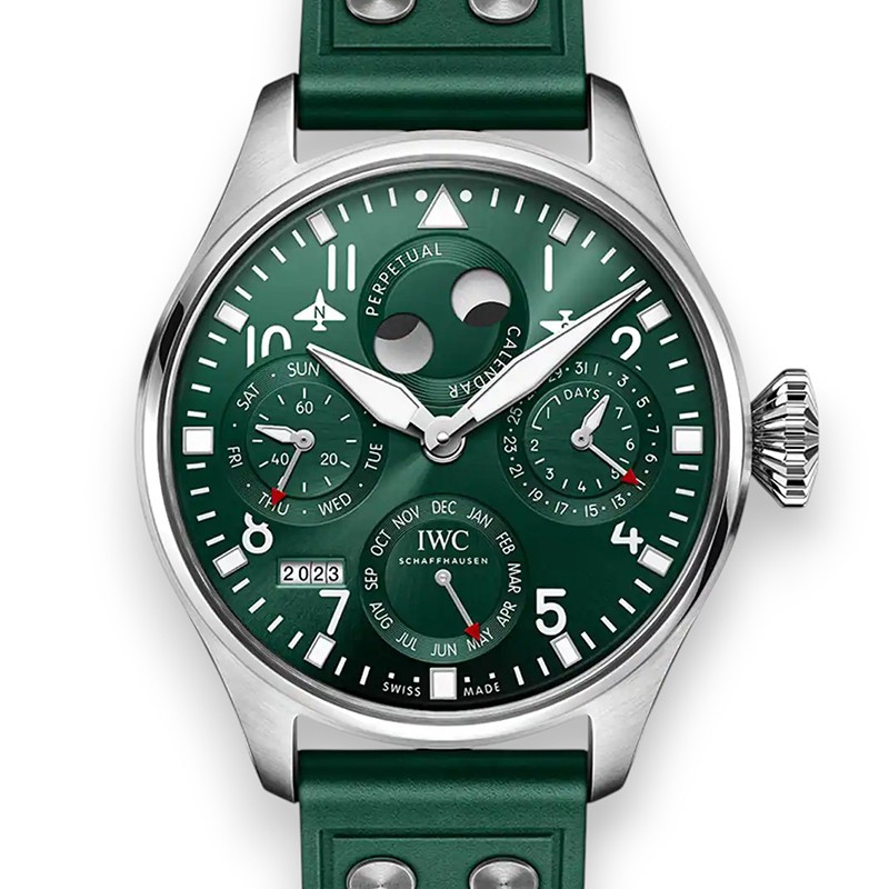 Big Pilot's Watch Perpetual Calendar Steel Green Dial 46mm Product Image 1