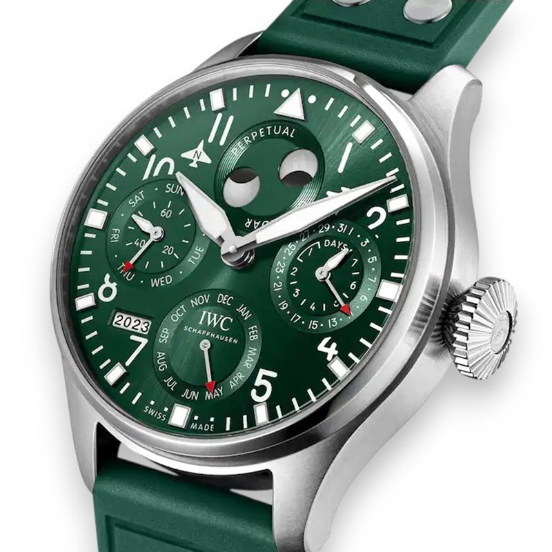 Big Pilot's Watch Perpetual Calendar Steel Green Dial 46mm Product Image 2