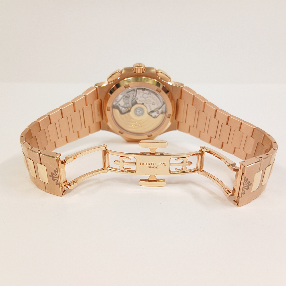 Nautilus Travel Time Rose Gold Blue Dial 40mm Product Image 4