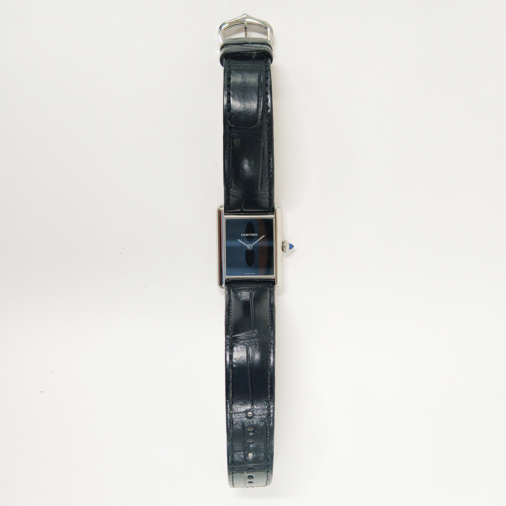 Cartier Tank Must Steel Black Dial 25mm WSTA0072 - Make an offer