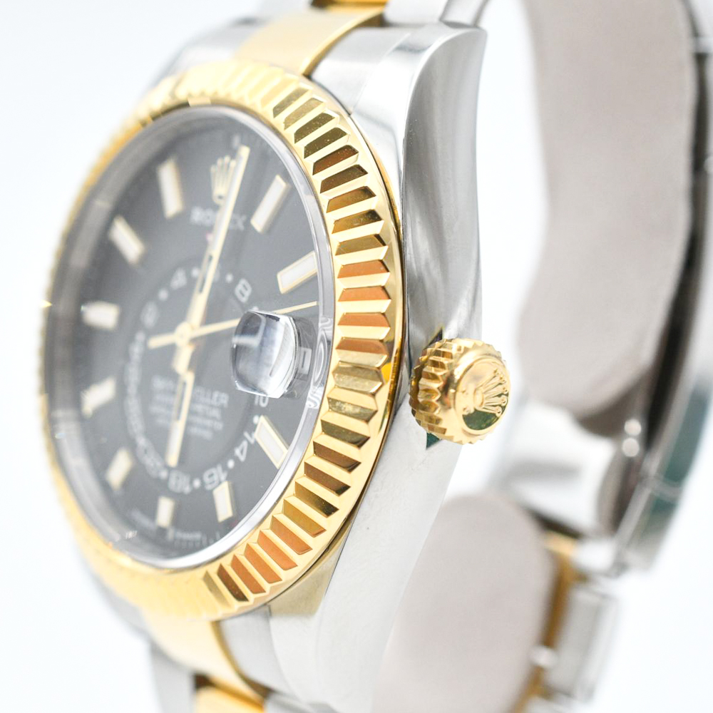 Sky-Dweller Yellow Gold & Steel Black Dial 42mm Product Image 3